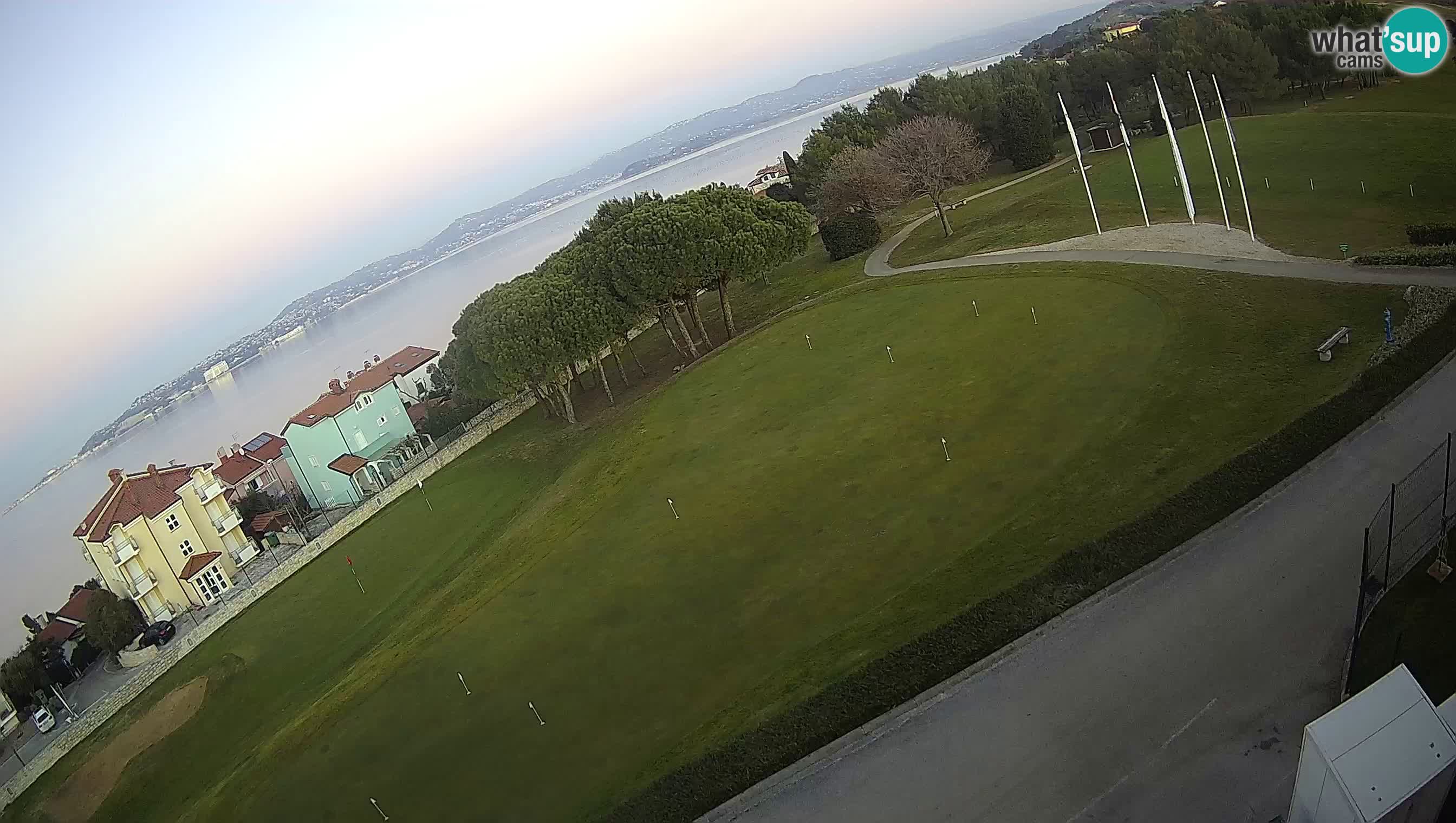 Golf Adriatique Webcam en direct Savudrija – Rezidencija Skiper – Istrie – Croatie