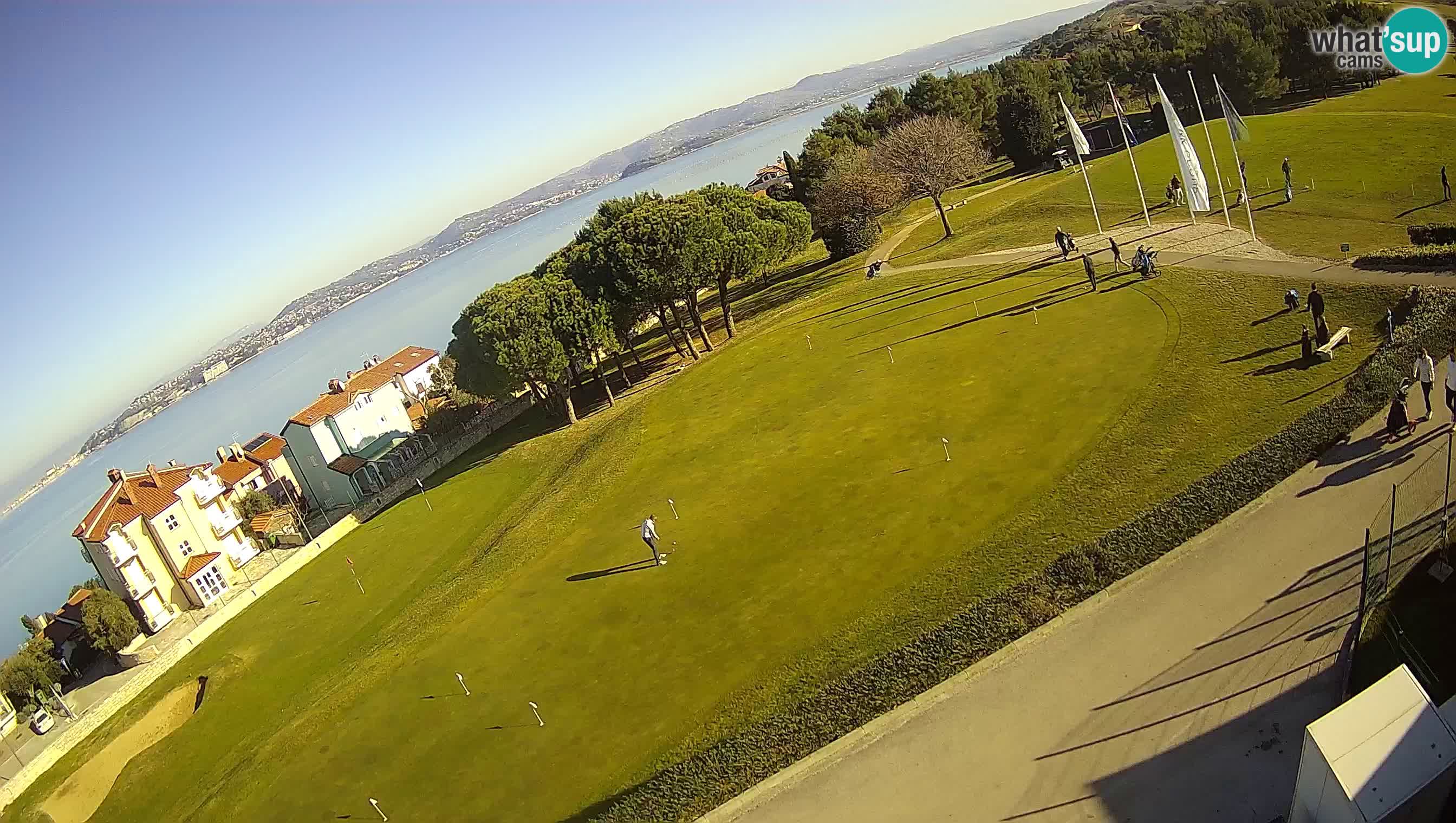 Golf Adriatic Live webcam Savudrija – Rezidencija Skiper – Istria – Croazia