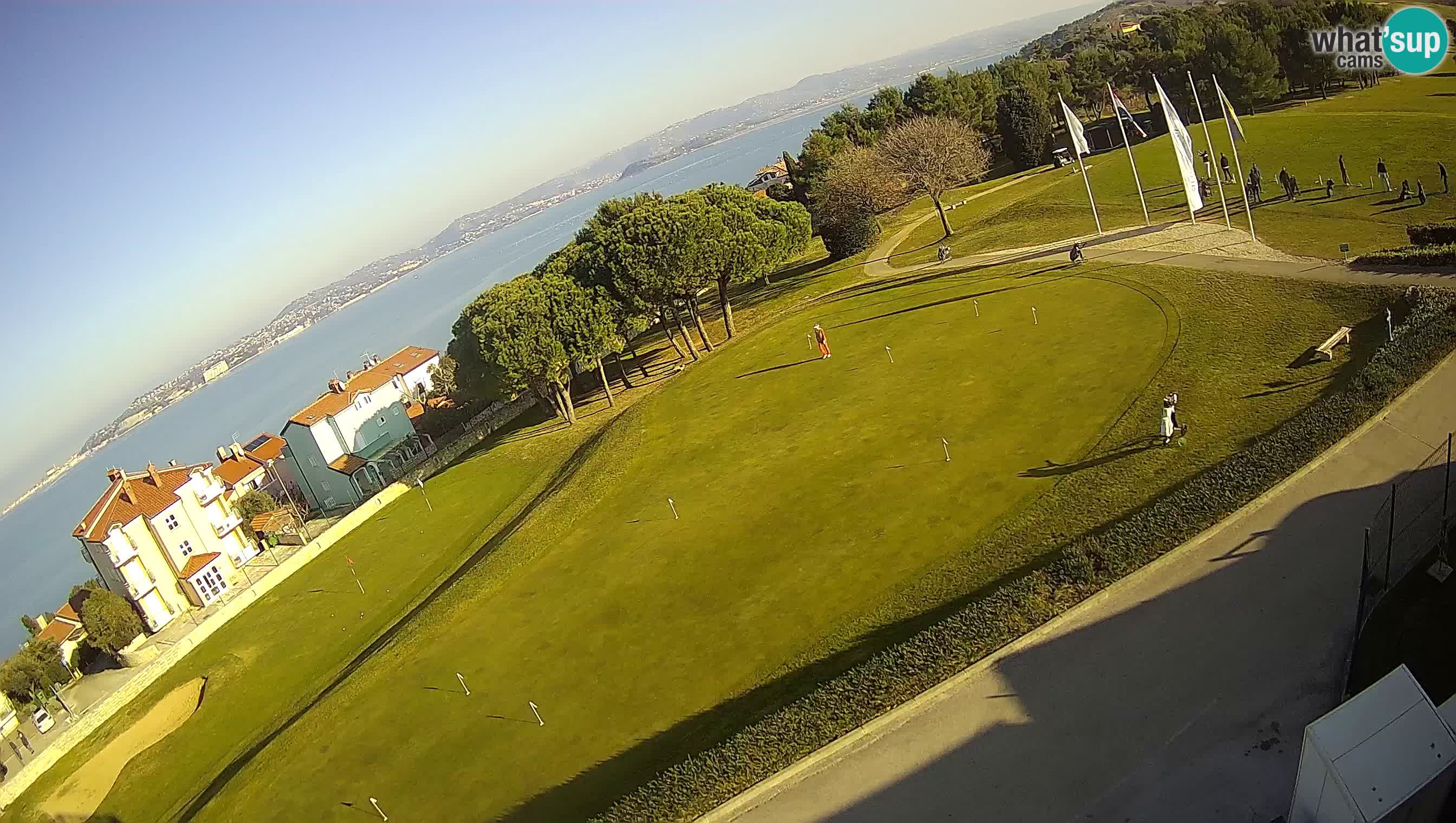 Golf Adriatic Live webcam Savudrija – Rezidencija Skiper – Istria – Croatia