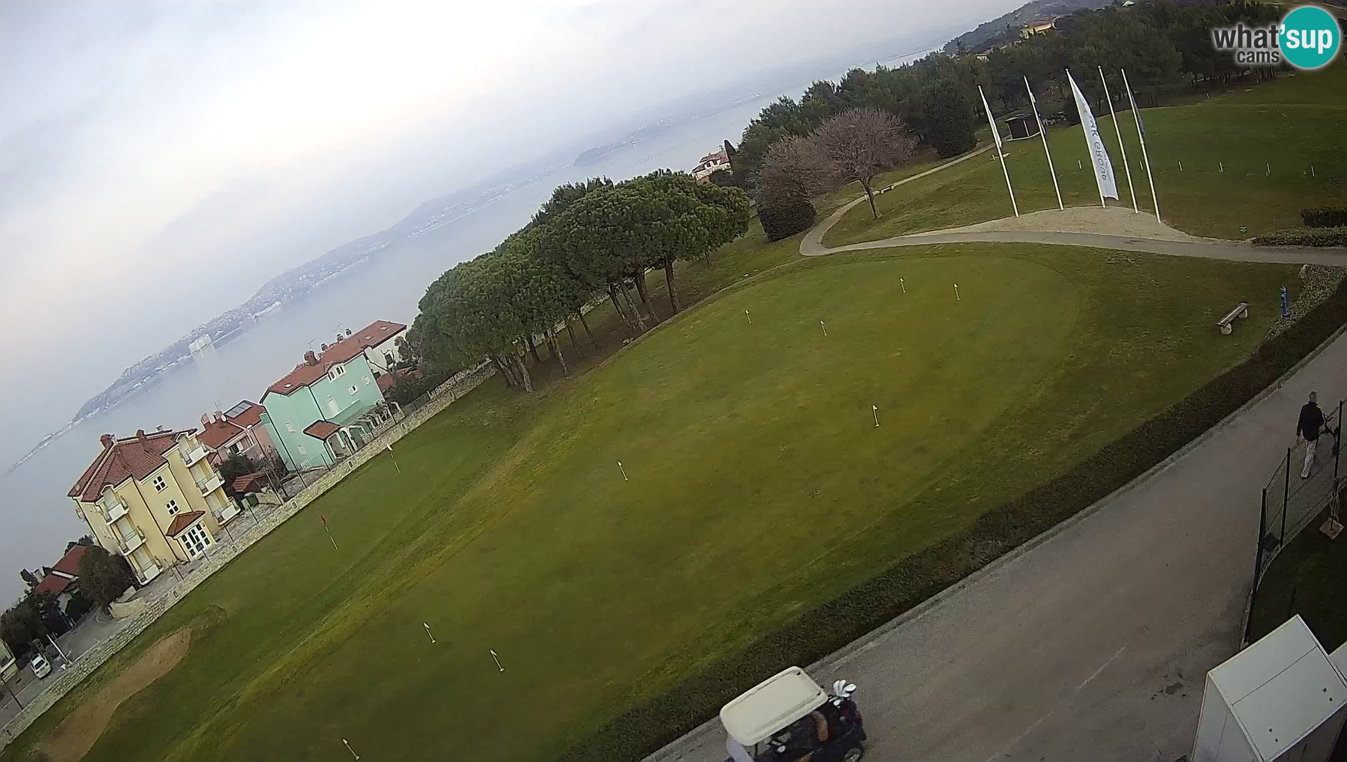 Golf Adriatique Webcam en direct Savudrija – Rezidencija Skiper – Istrie – Croatie