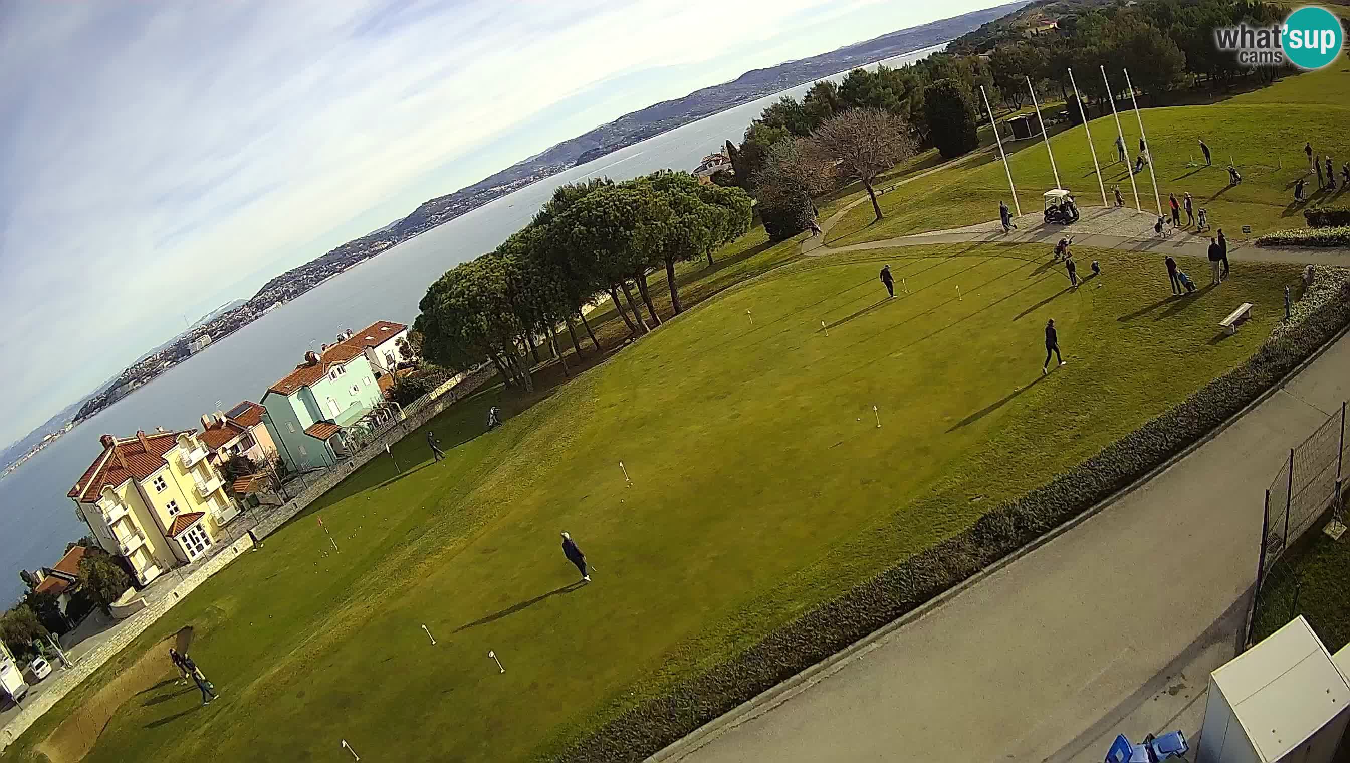 Golf Adriatique Webcam en direct Savudrija – Rezidencija Skiper – Istrie – Croatie