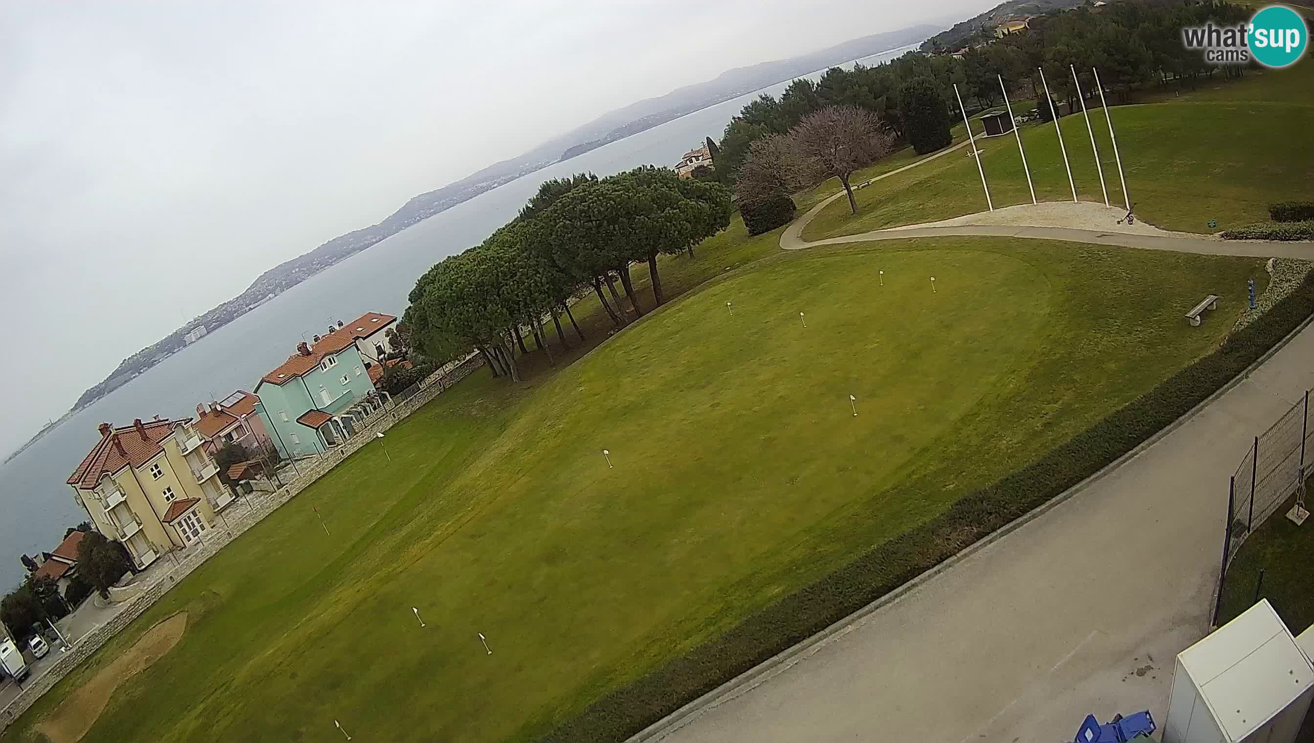 Golf Adriatique Webcam en direct Savudrija – Rezidencija Skiper – Istrie – Croatie