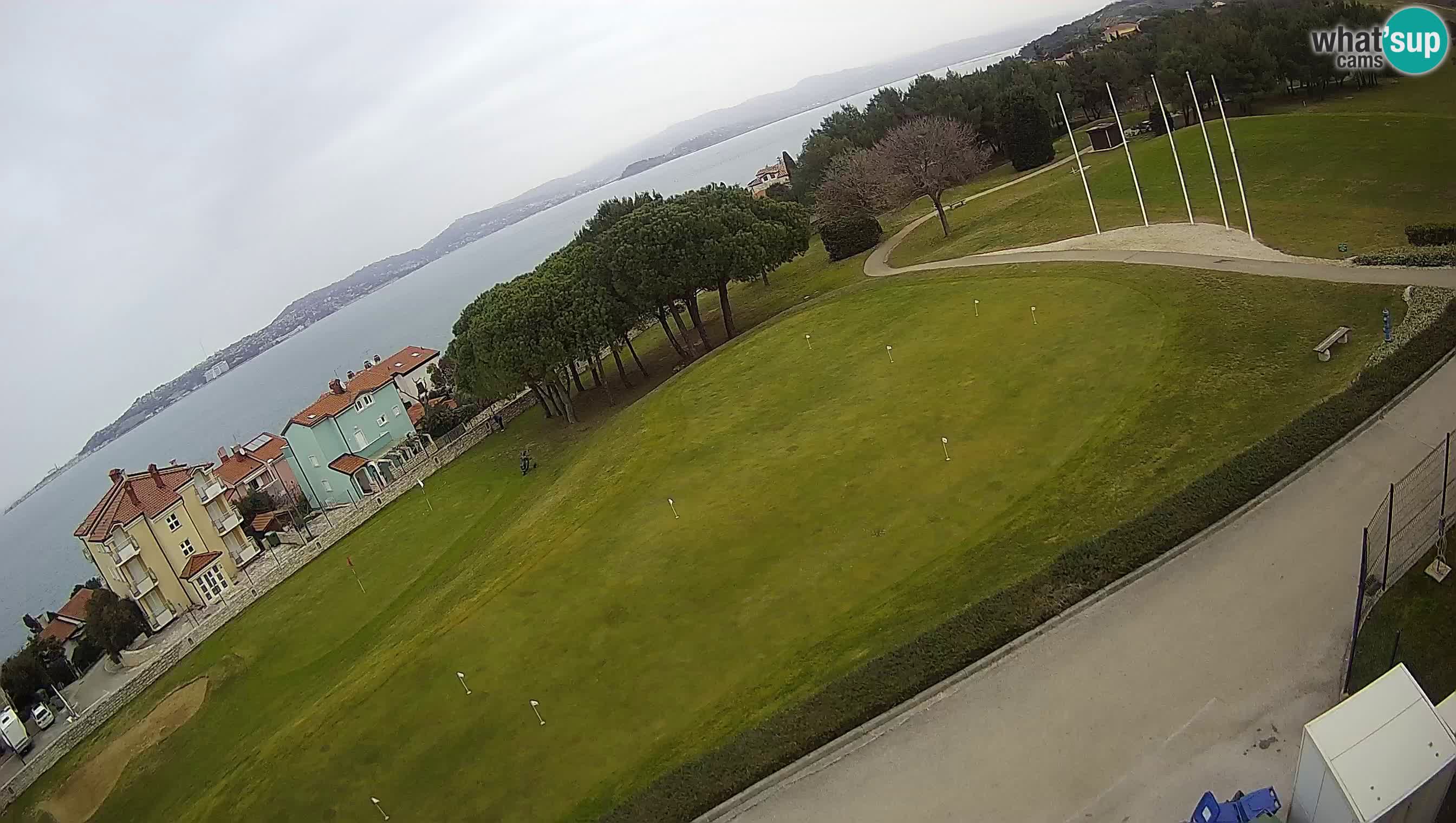 Golf Adriatique Webcam en direct Savudrija – Rezidencija Skiper – Istrie – Croatie