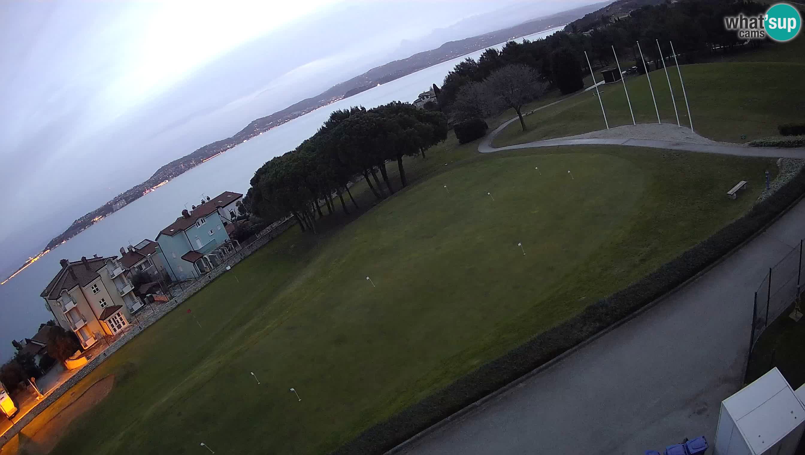 Golf Adriatique Webcam en direct Savudrija – Rezidencija Skiper – Istrie – Croatie