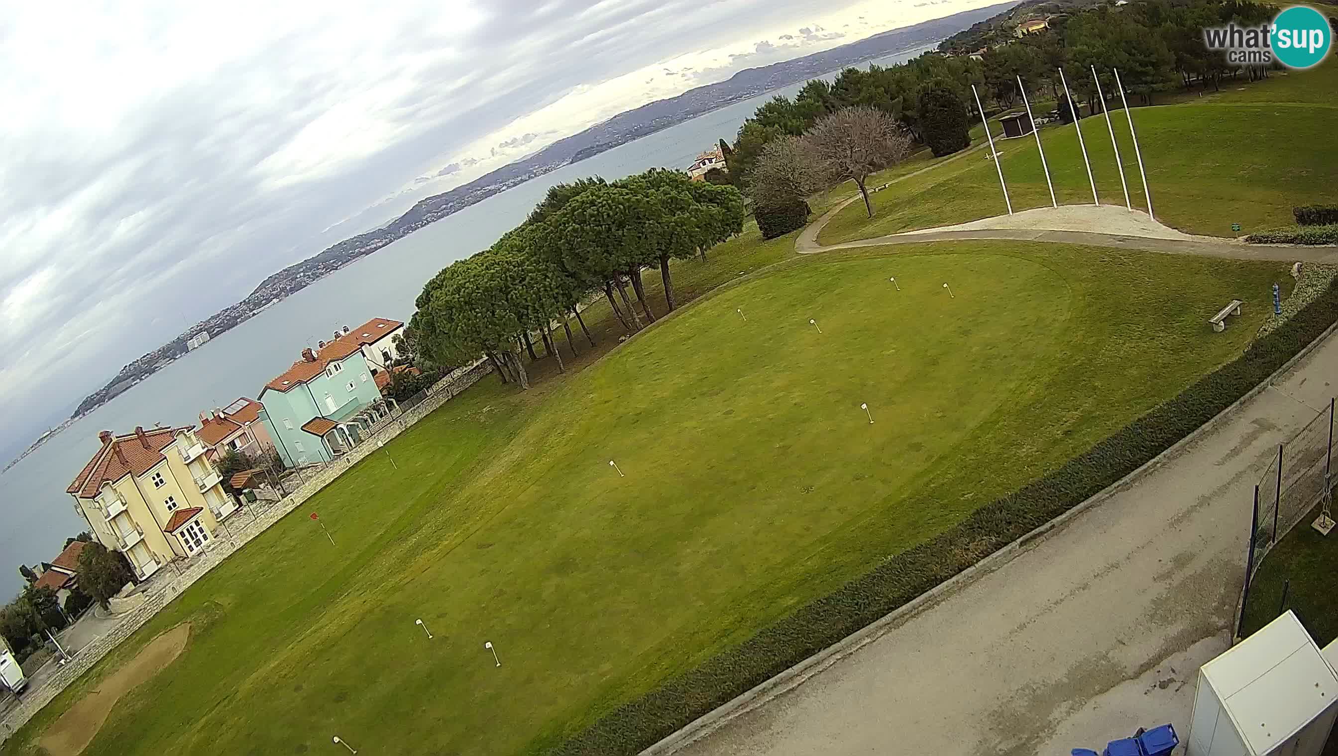 Golf Adriatique Webcam en direct Savudrija – Rezidencija Skiper – Istrie – Croatie