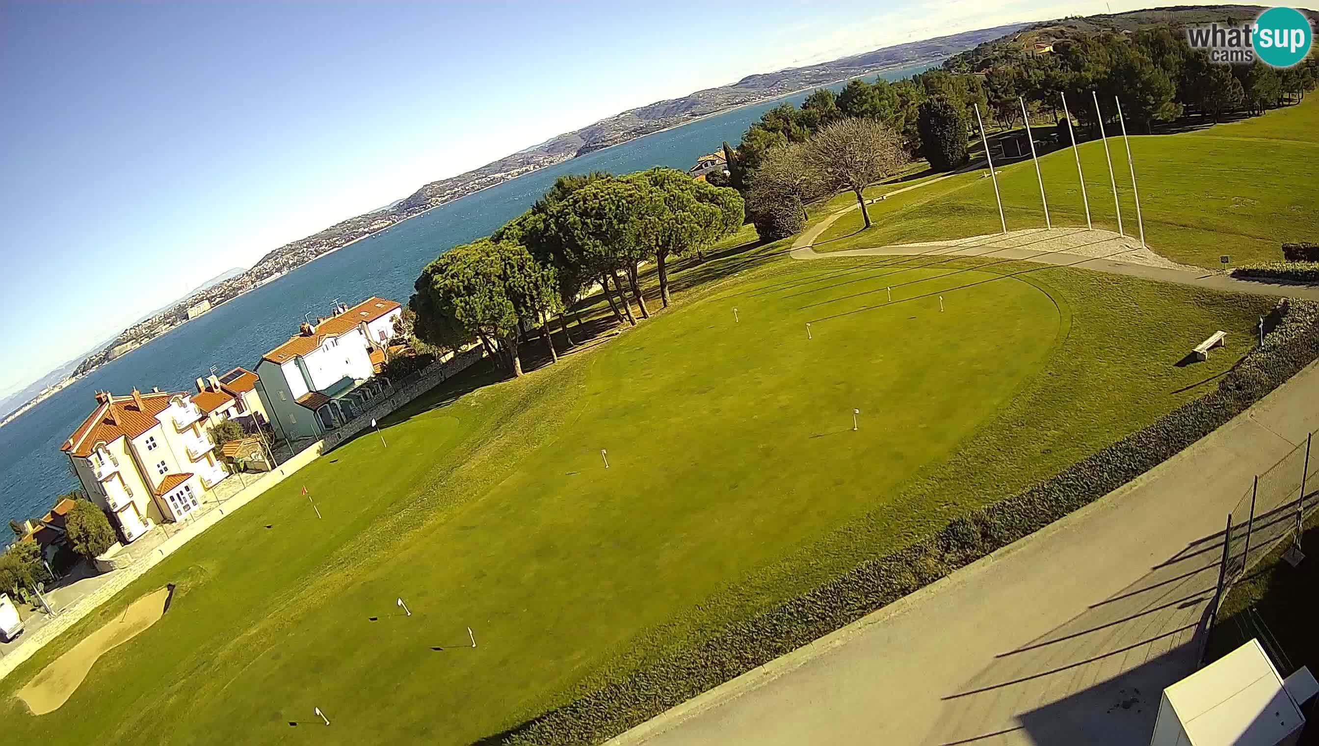 Golf Adriatic Live webcam Savudrija – Rezidencija Skiper – Istria – Croatia