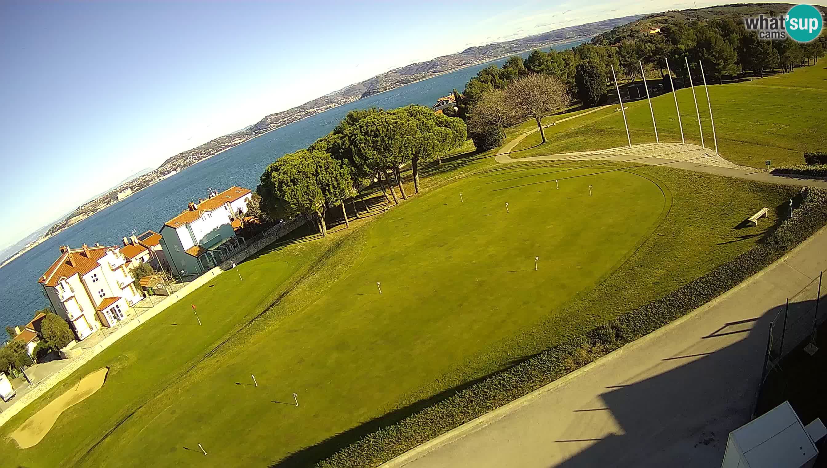 Golf Adriatic Live webcam Savudrija – Rezidencija Skiper – Istria – Croatia