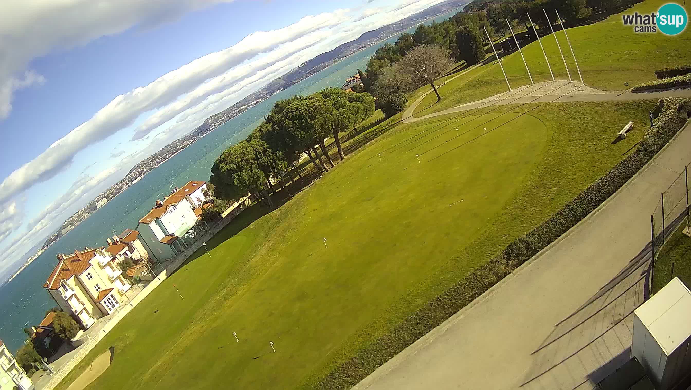 Golf Adriatique Webcam en direct Savudrija – Rezidencija Skiper – Istrie – Croatie