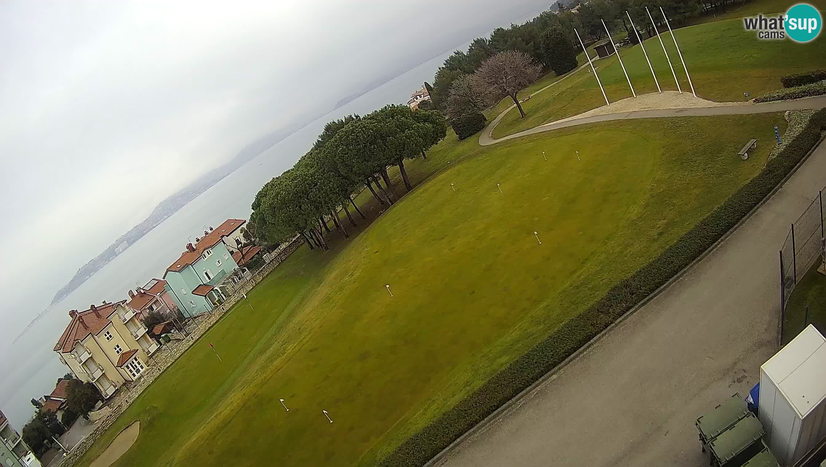 Golf Adriatique Webcam en direct Savudrija – Rezidencija Skiper – Istrie – Croatie