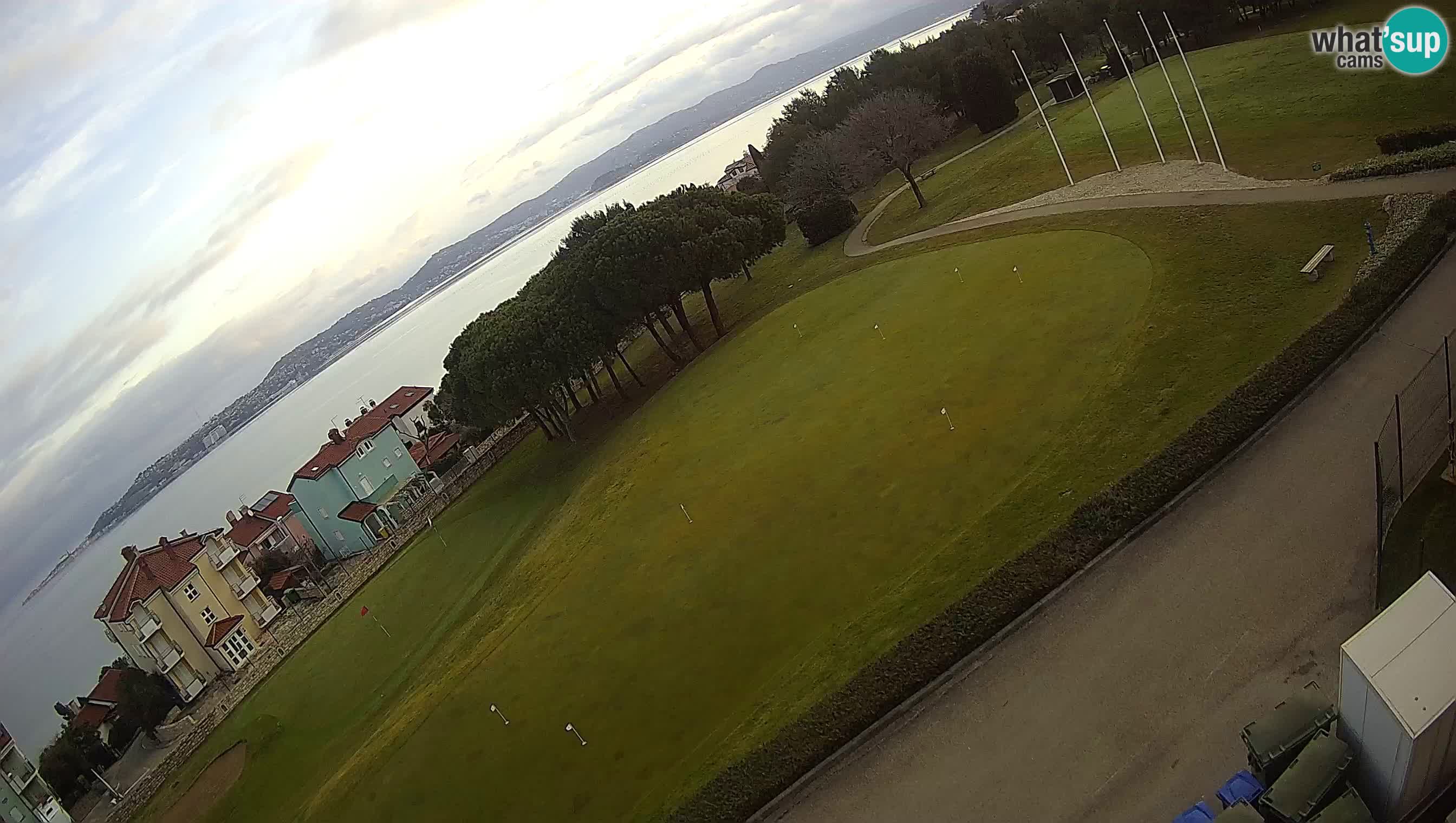 Golf Adriatique Webcam en direct Savudrija – Rezidencija Skiper – Istrie – Croatie