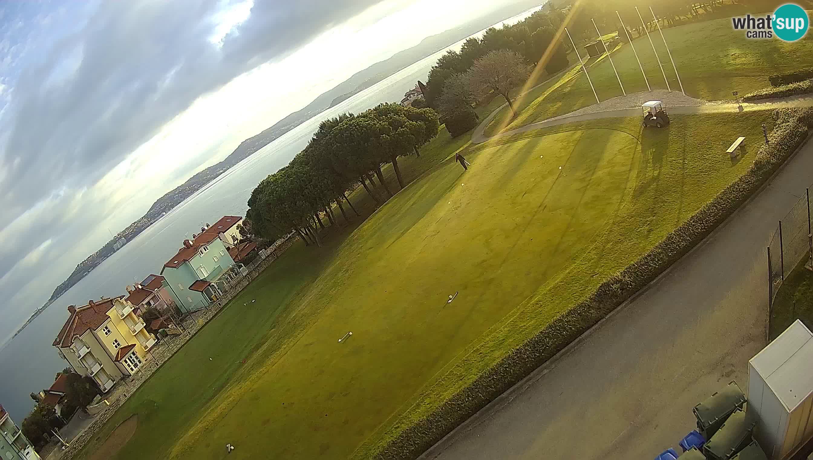 Golf Adriatique Webcam en direct Savudrija – Rezidencija Skiper – Istrie – Croatie