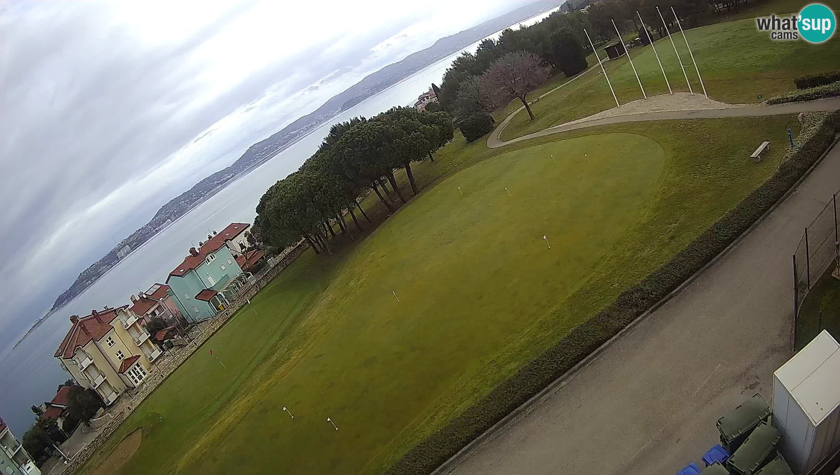 Golf Adriatique Webcam en direct Savudrija – Rezidencija Skiper – Istrie – Croatie