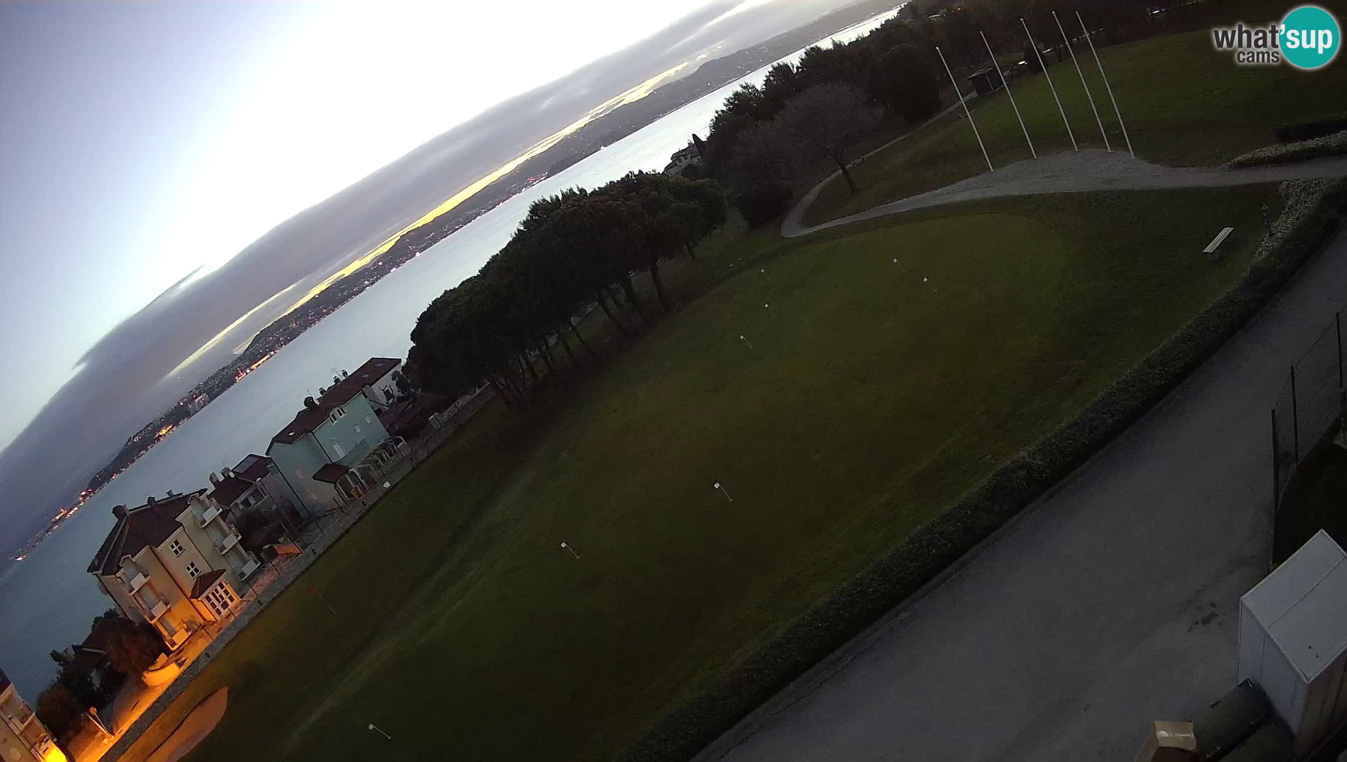 Golf Adriatique Webcam en direct Savudrija – Rezidencija Skiper – Istrie – Croatie