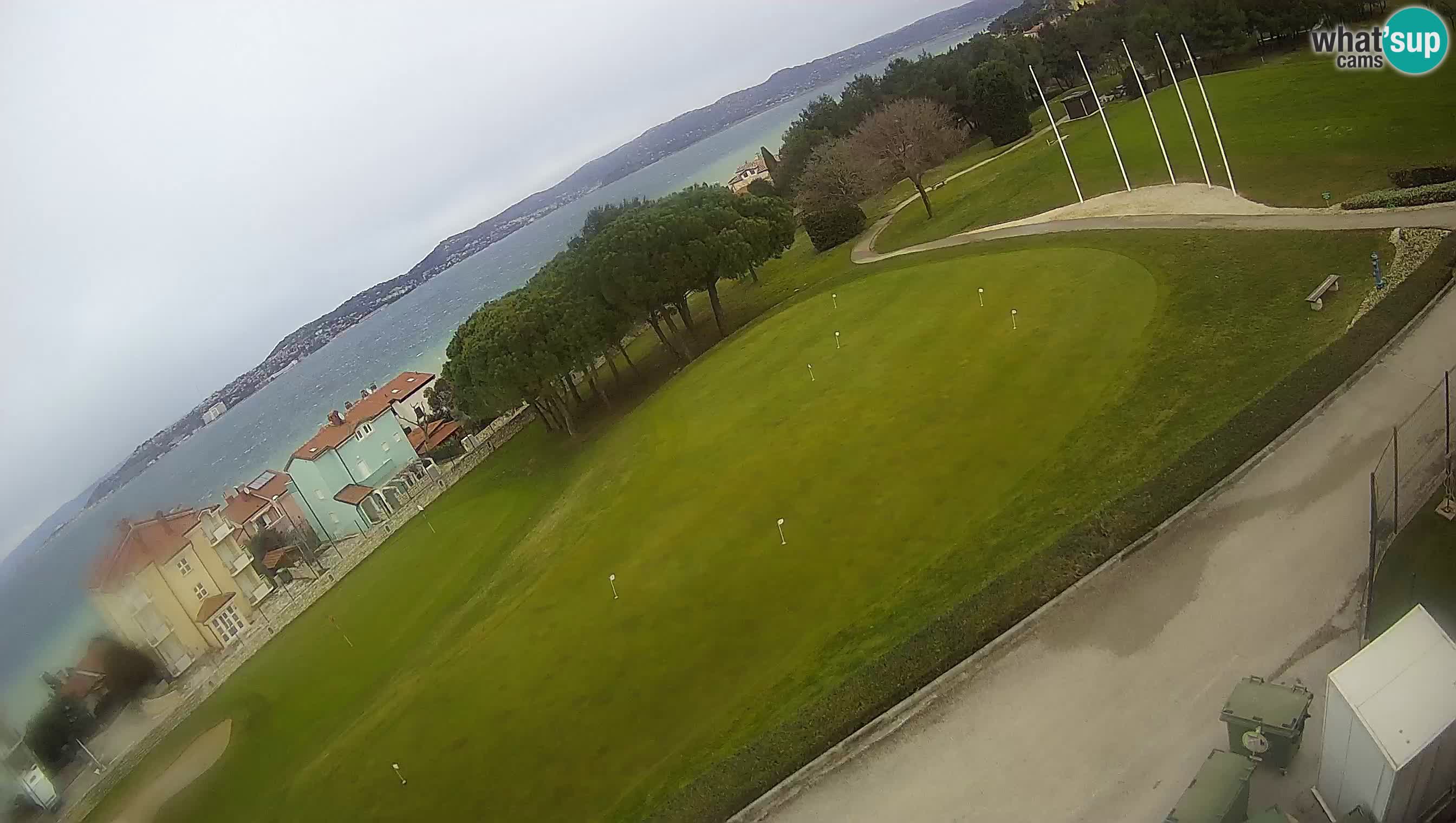 Golf Adriatique Webcam en direct Savudrija – Rezidencija Skiper – Istrie – Croatie