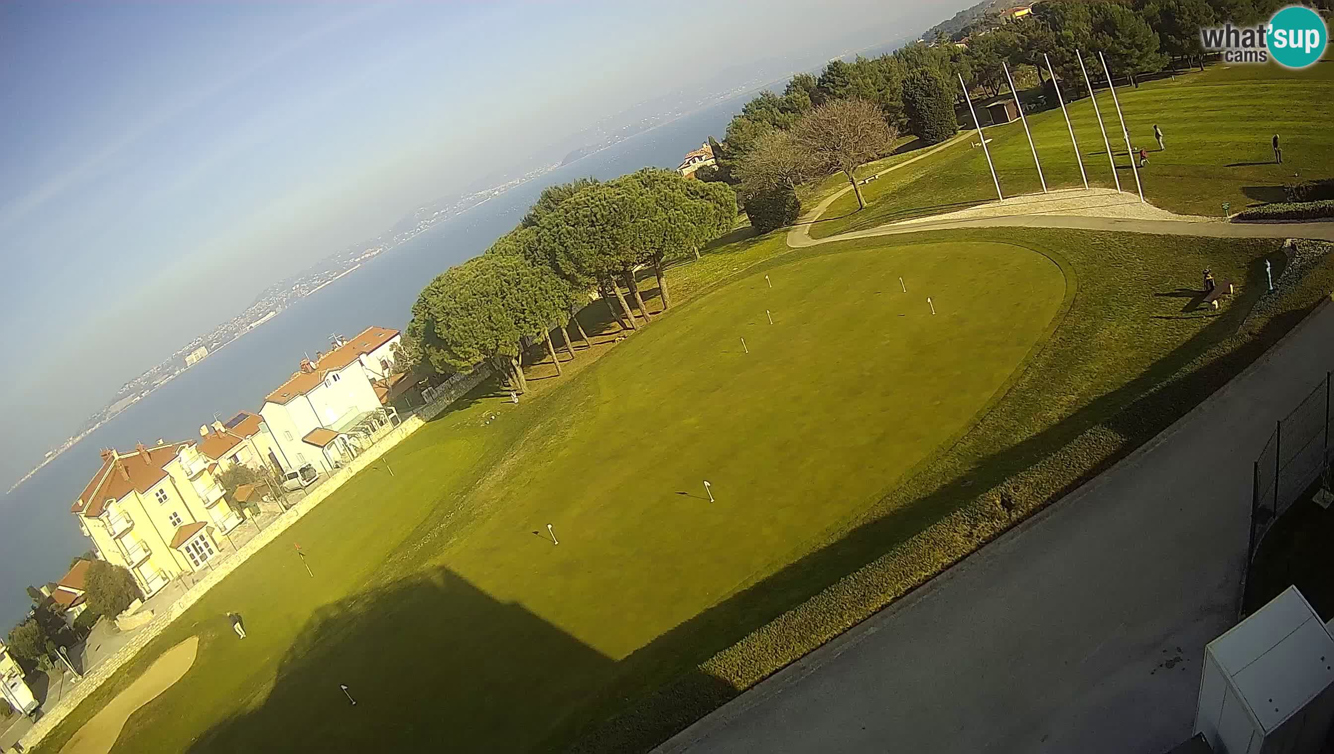 Golf Adriatique Webcam en direct Savudrija – Rezidencija Skiper – Istrie – Croatie