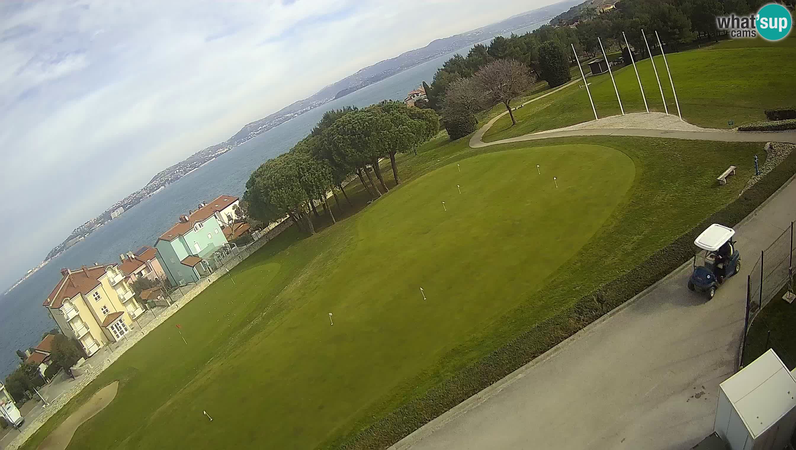 Golf Adriatic Live webcam Savudrija – Rezidencija Skiper – Istria – Croazia