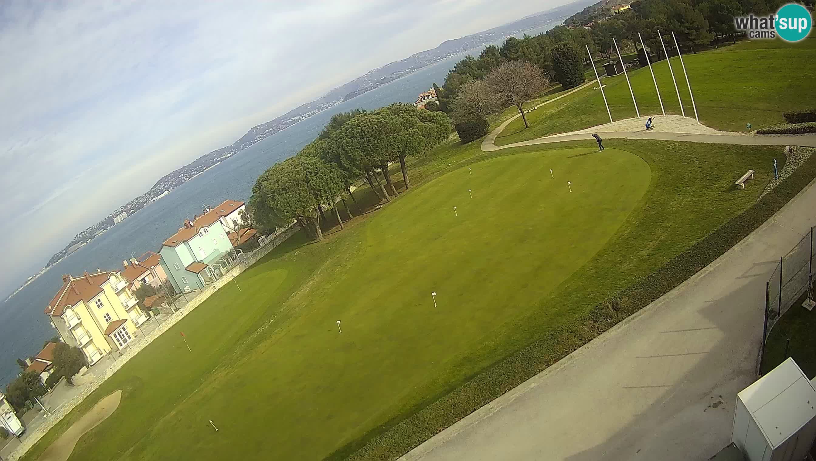 Golf Adriatic Live webcam Savudrija – Rezidencija Skiper – Istria – Croazia