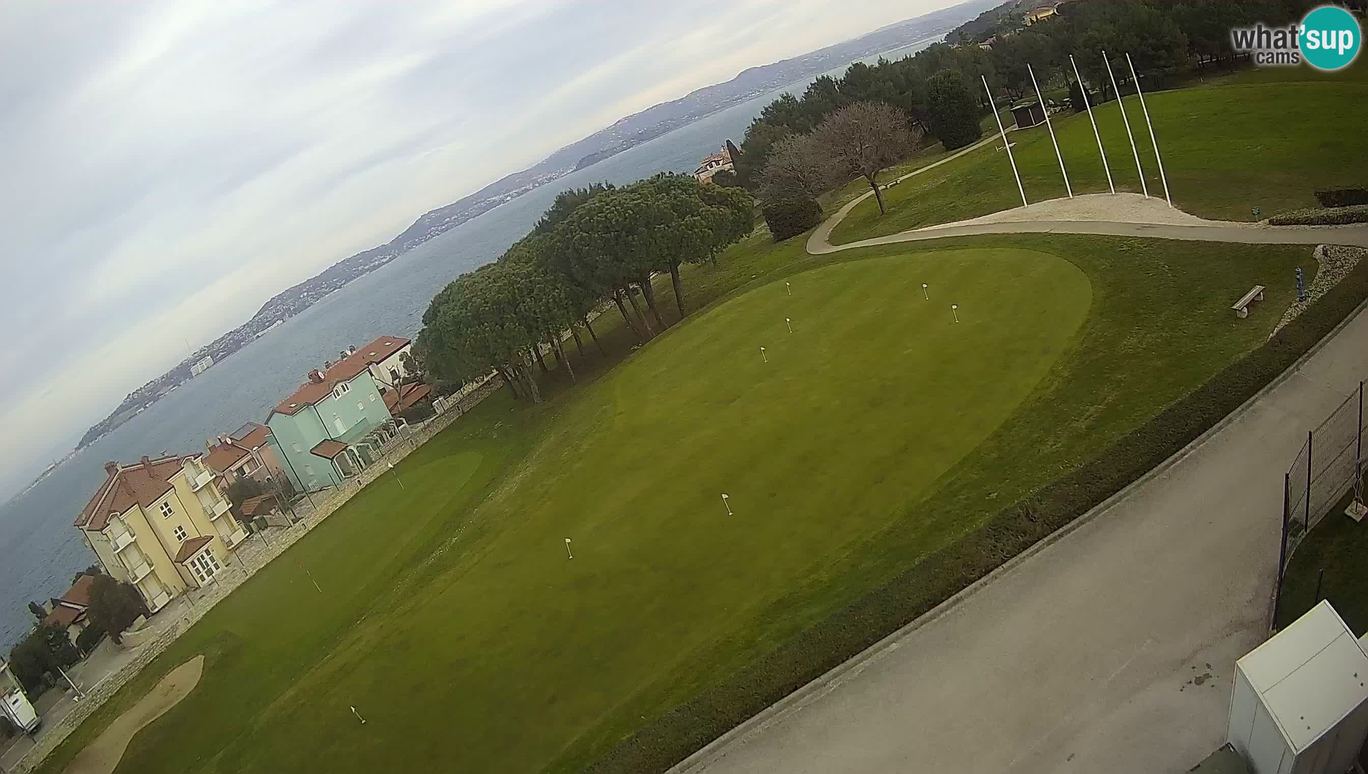 Golf Adriatique Webcam en direct Savudrija – Rezidencija Skiper – Istrie – Croatie