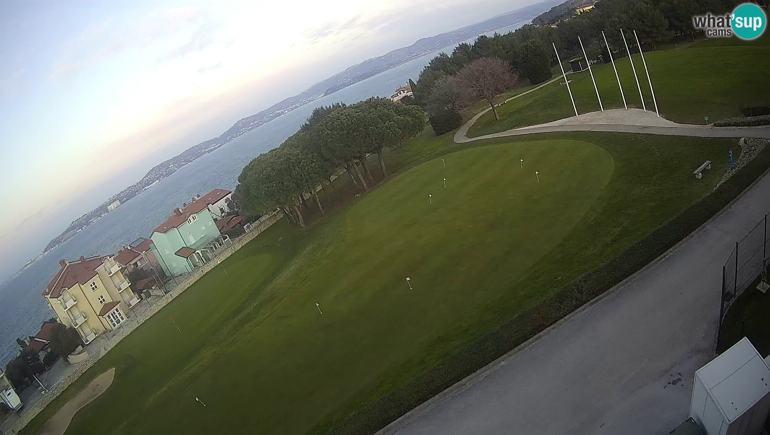 Golf Adriatique Webcam en direct Savudrija – Rezidencija Skiper – Istrie – Croatie