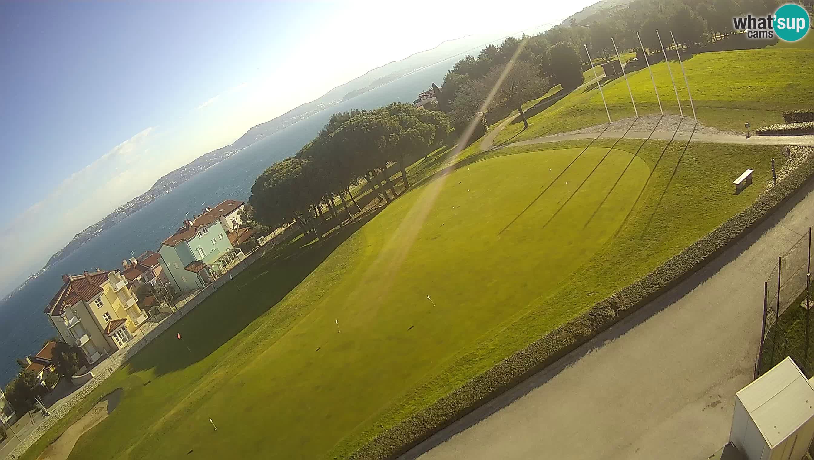 Golf Adriatique Webcam en direct Savudrija – Rezidencija Skiper – Istrie – Croatie