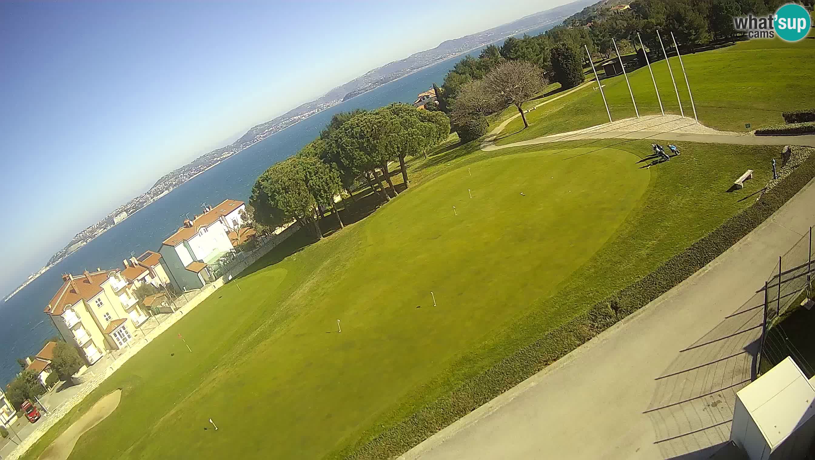 Golf Adriatic Live webcam Savudrija – Rezidencija Skiper – Istria – Croazia