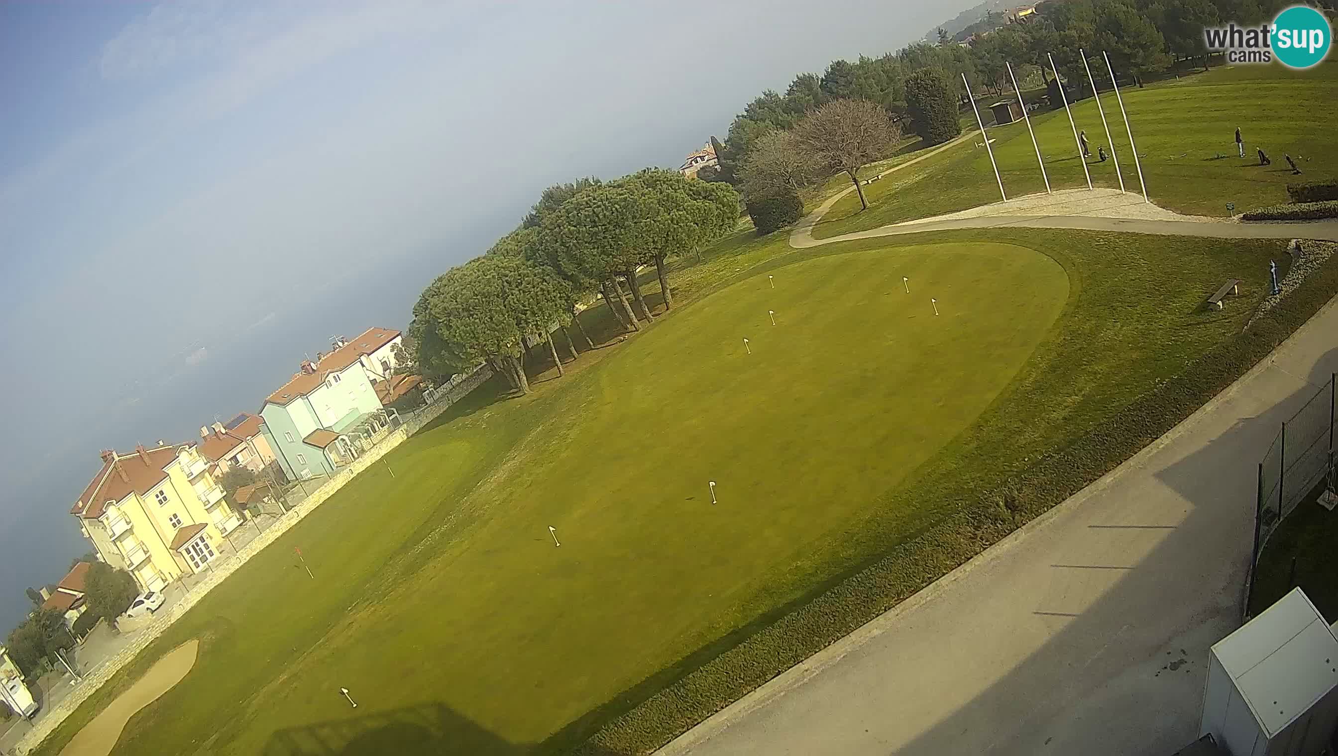 Golf Adriatique Webcam en direct Savudrija – Rezidencija Skiper – Istrie – Croatie