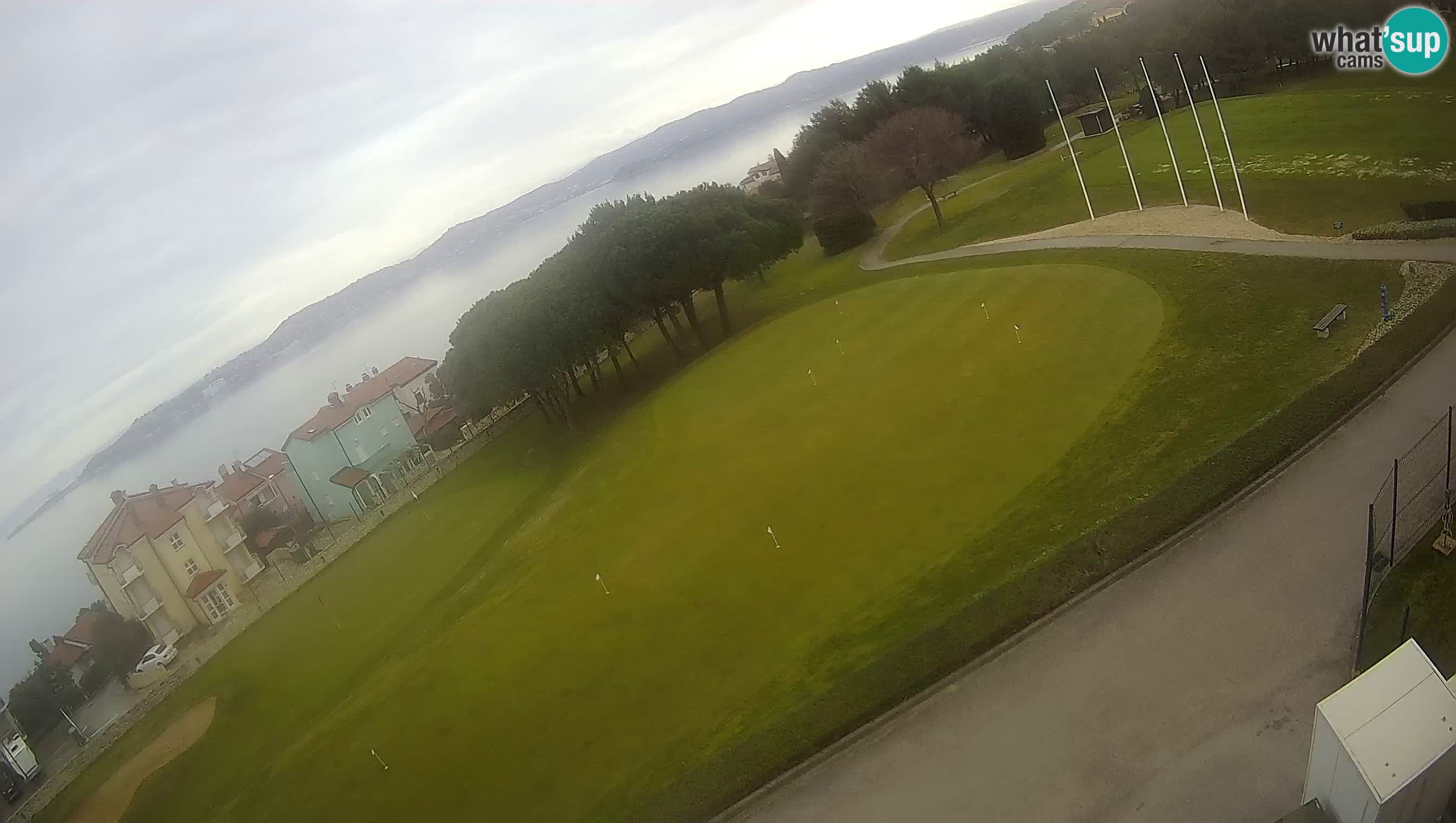 Golf Adriatique Webcam en direct Savudrija – Rezidencija Skiper – Istrie – Croatie