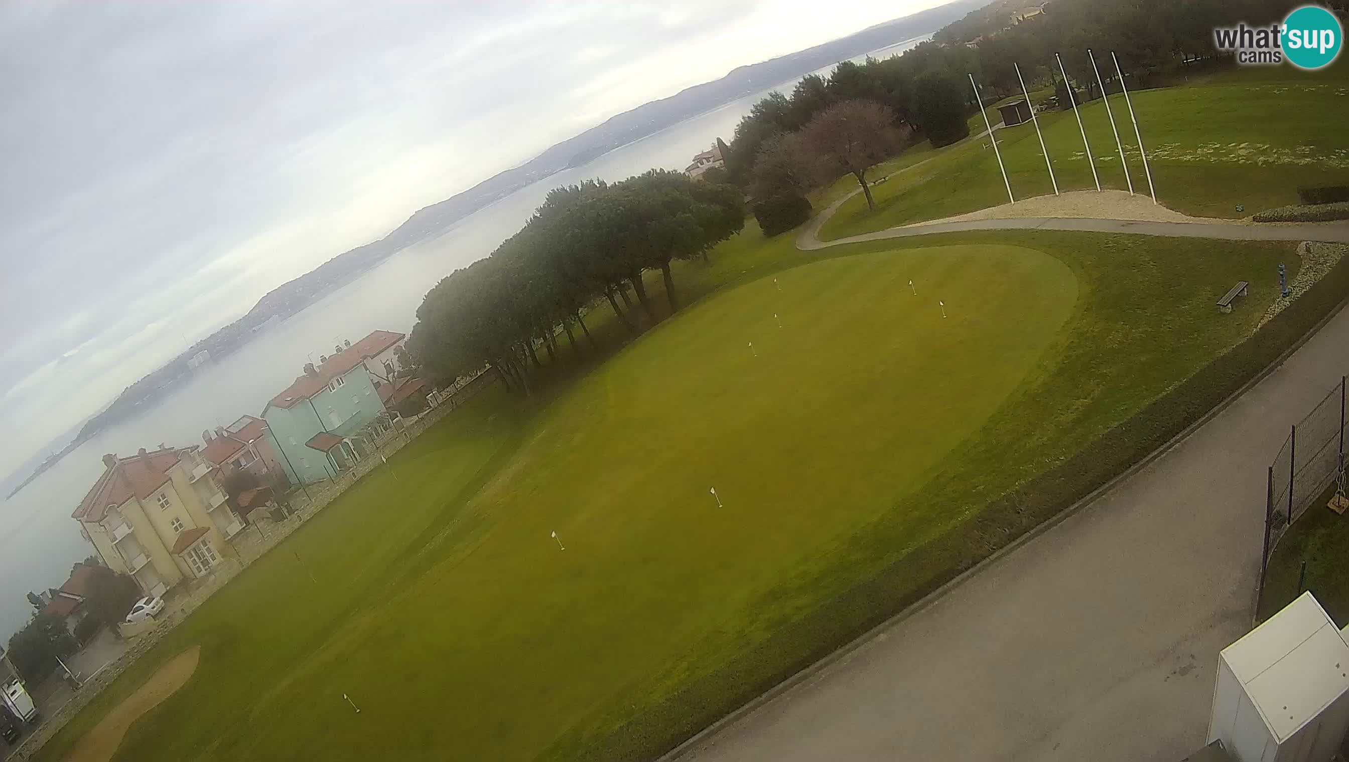 Golf Adriatique Webcam en direct Savudrija – Rezidencija Skiper – Istrie – Croatie