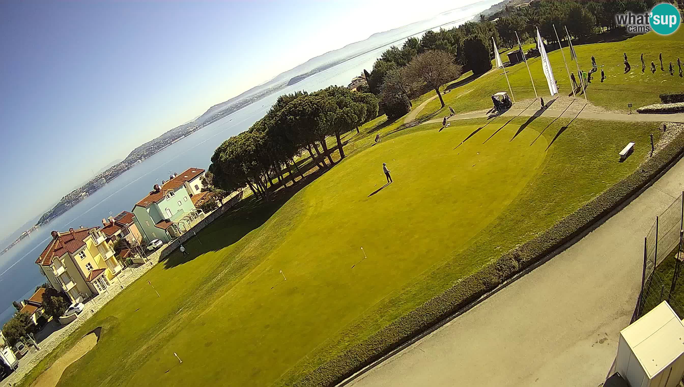 Golf Adriatique Webcam en direct Savudrija – Rezidencija Skiper – Istrie – Croatie