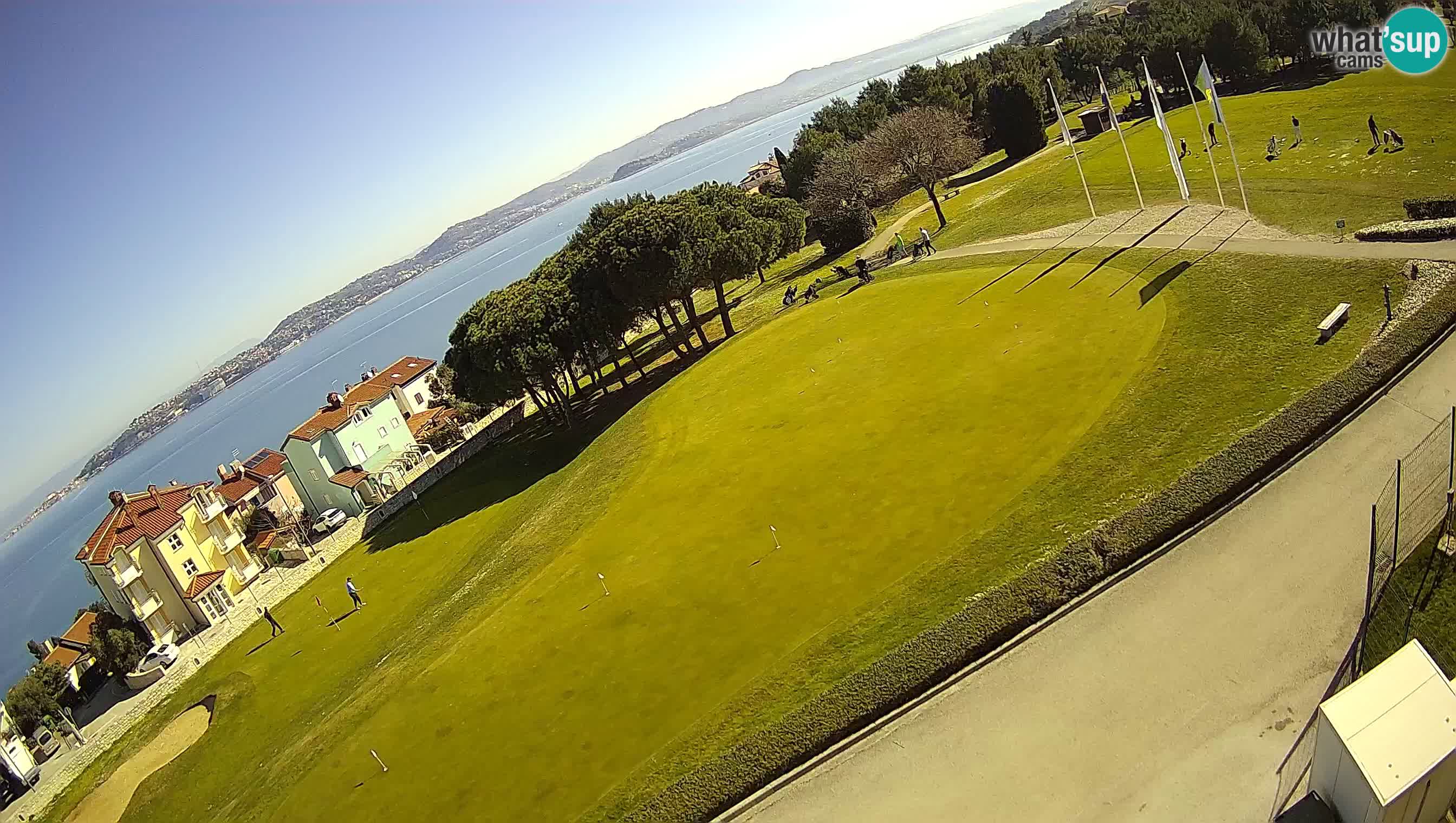 Golf Adriatique Webcam en direct Savudrija – Rezidencija Skiper – Istrie – Croatie