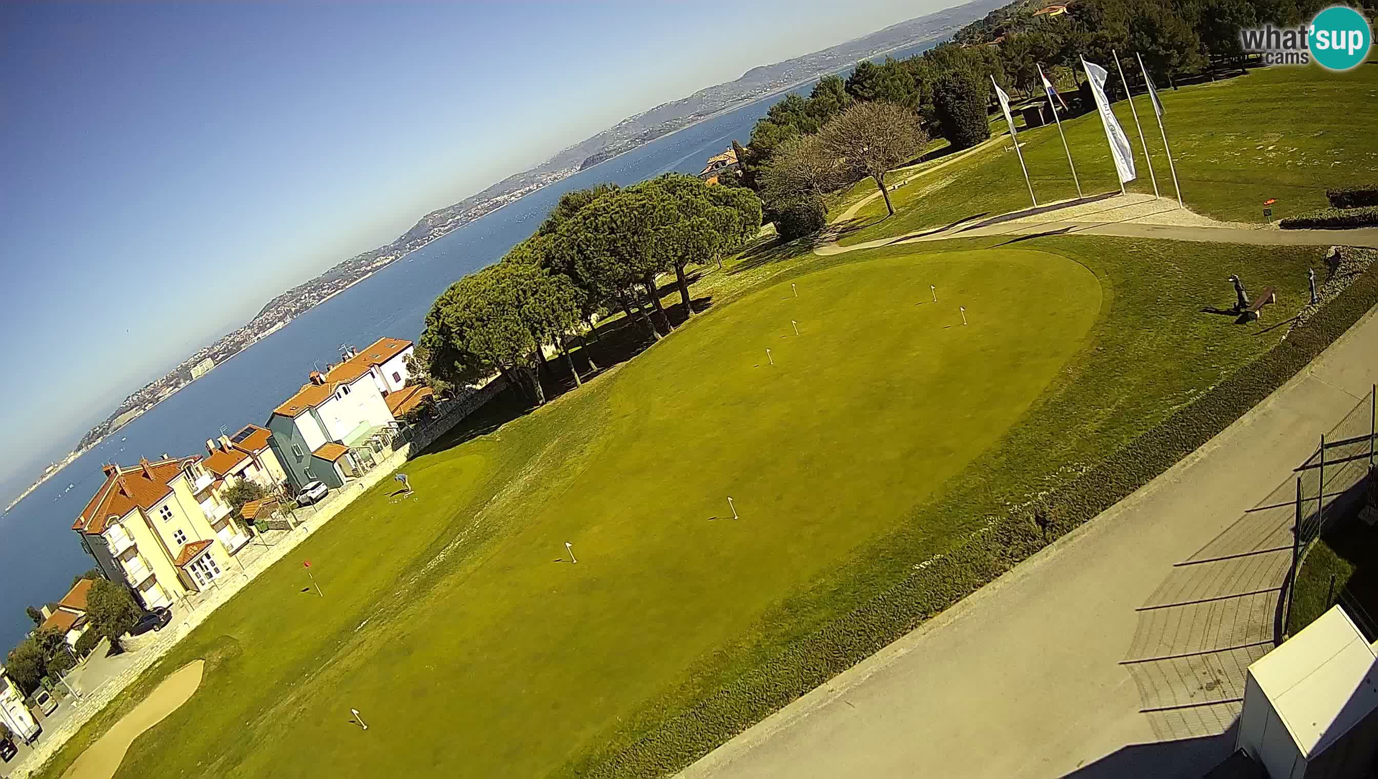 Golf Adriatic Live webcam Savudrija – Rezidencija Skiper – Istria – Croatia