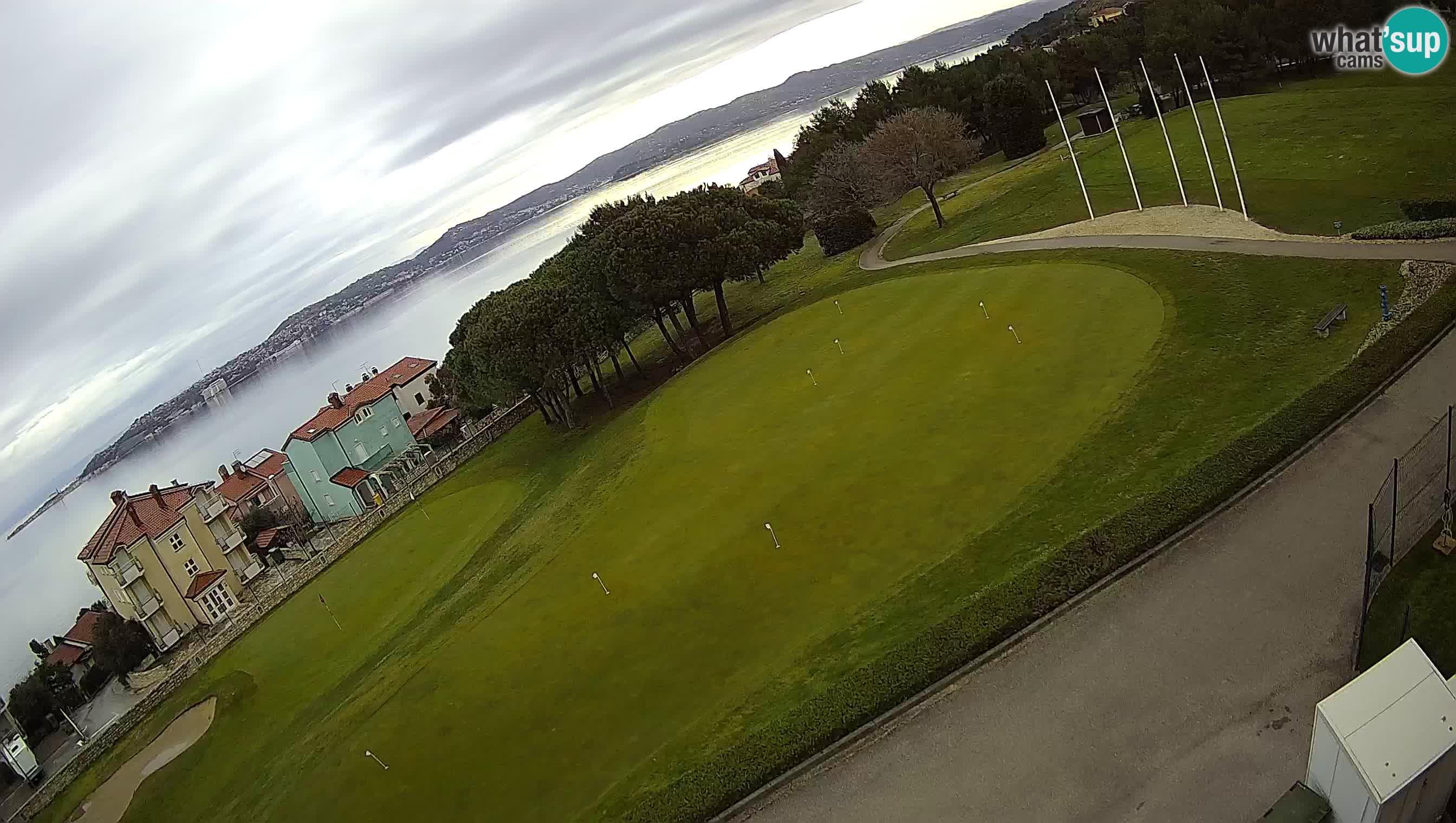 Golf Adriatique Webcam en direct Savudrija – Rezidencija Skiper – Istrie – Croatie