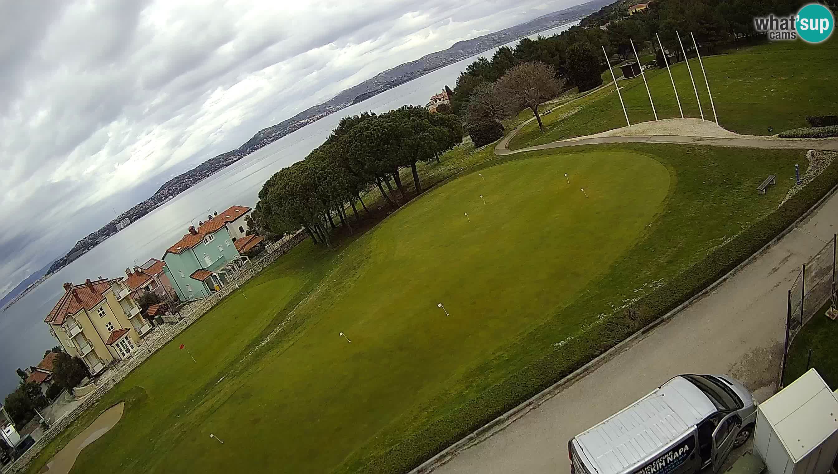 Golf Adriatique Webcam en direct Savudrija – Rezidencija Skiper – Istrie – Croatie