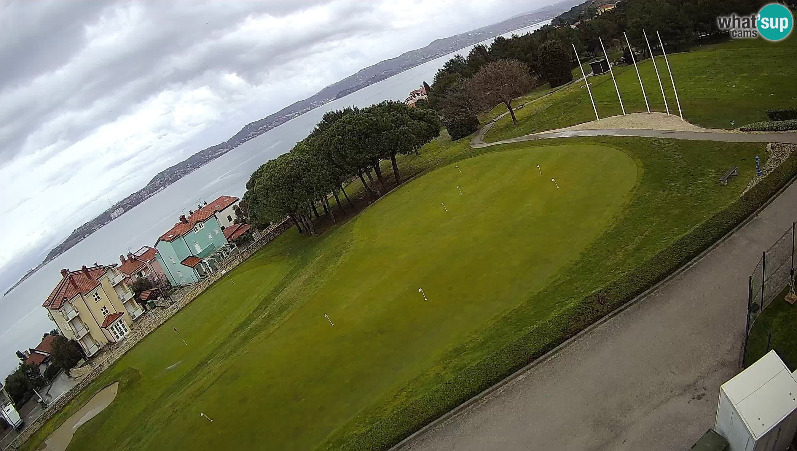 Golf Adriatique Webcam en direct Savudrija – Rezidencija Skiper – Istrie – Croatie