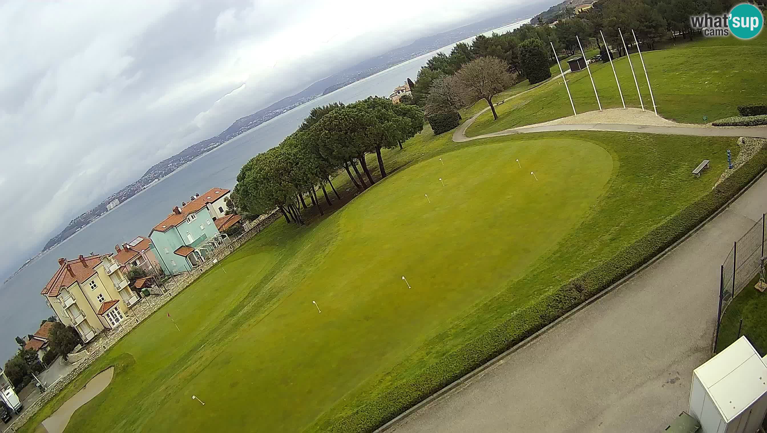 Golf Adriatic Cámara web en vivo Savudrija – Rezidencija Skiper – Istria – Croacia