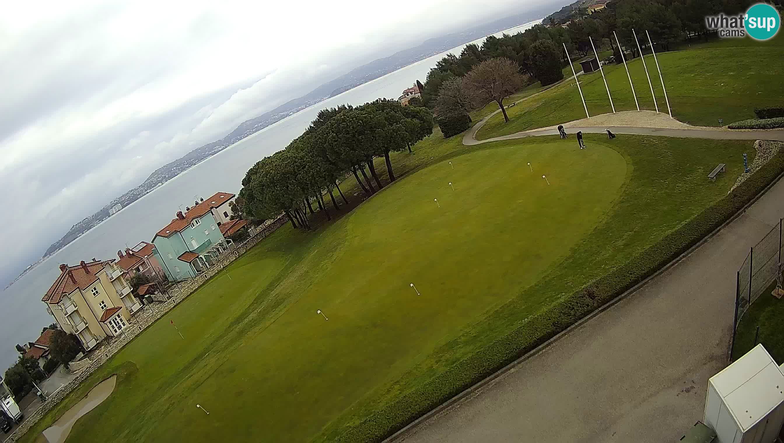 Golf Adriatique Webcam en direct Savudrija – Rezidencija Skiper – Istrie – Croatie