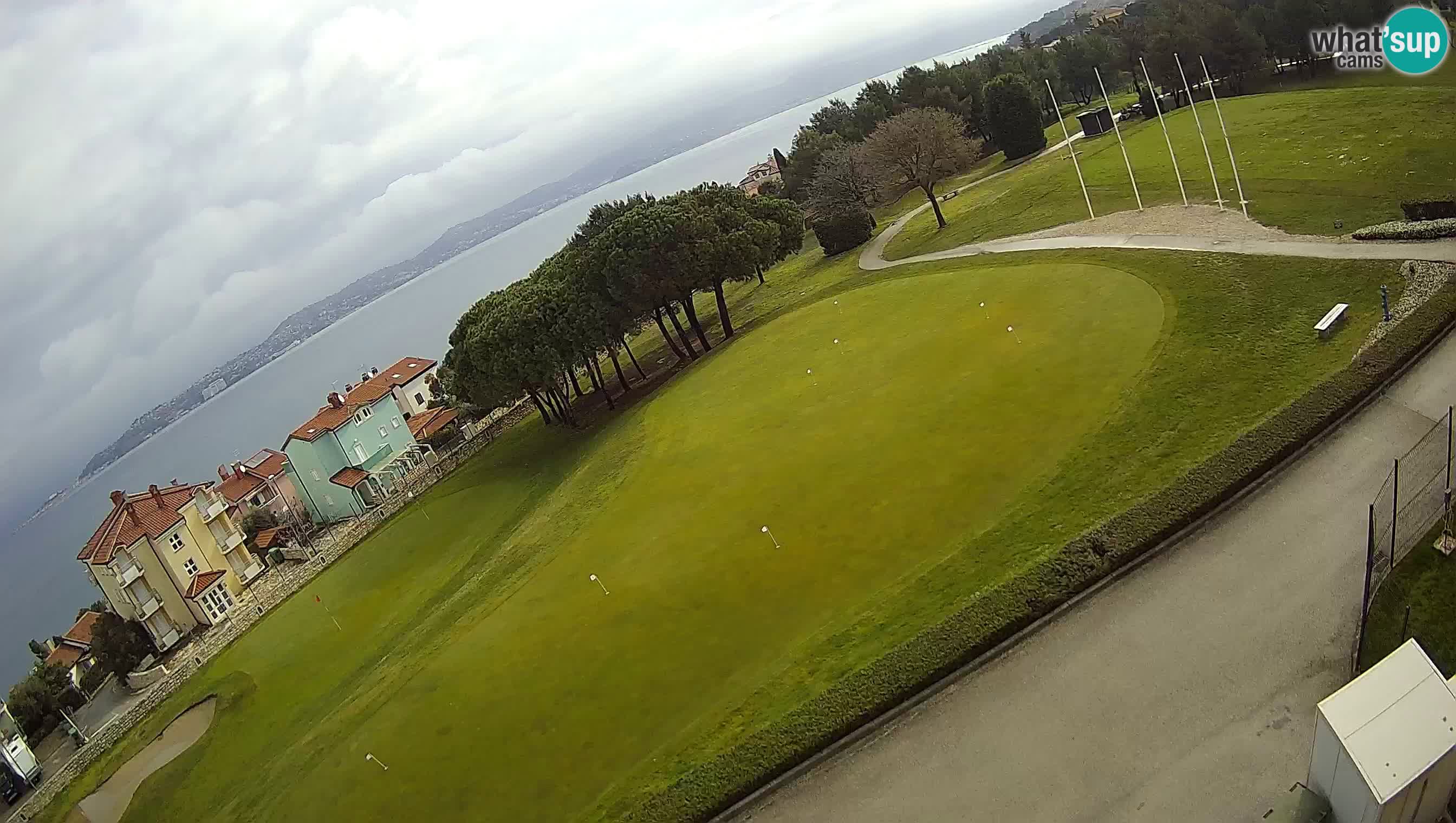 Golf Adriatique Webcam en direct Savudrija – Rezidencija Skiper – Istrie – Croatie