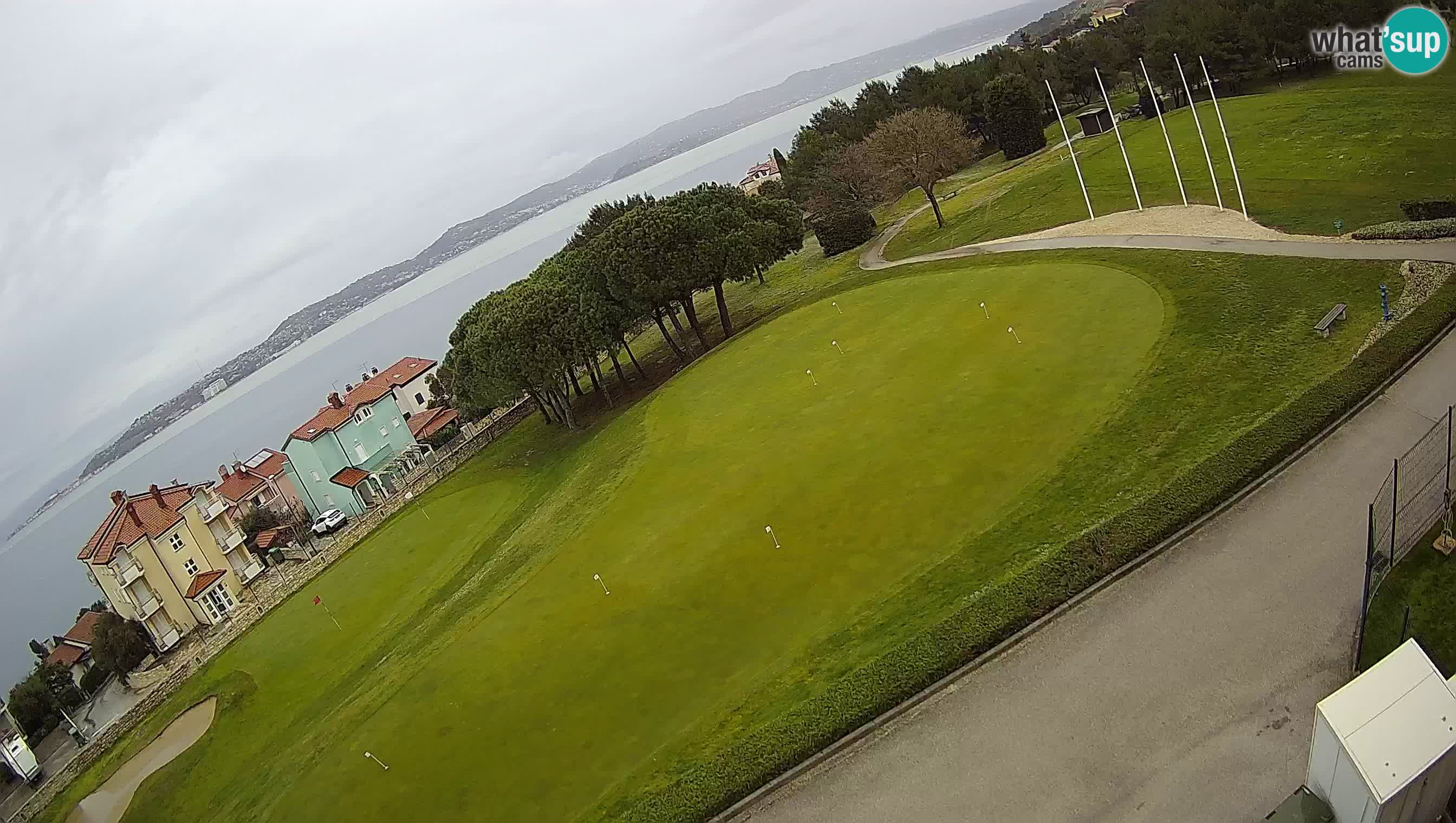 Golf Adriatique Webcam en direct Savudrija – Rezidencija Skiper – Istrie – Croatie