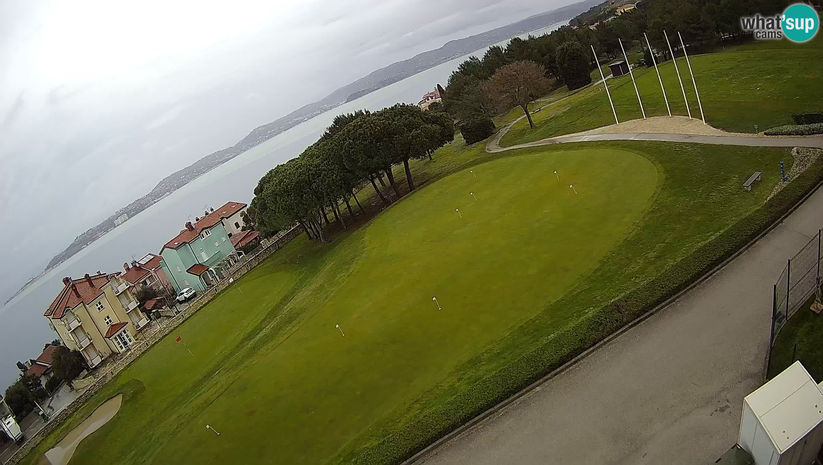 Golf Adriatique Webcam en direct Savudrija – Rezidencija Skiper – Istrie – Croatie