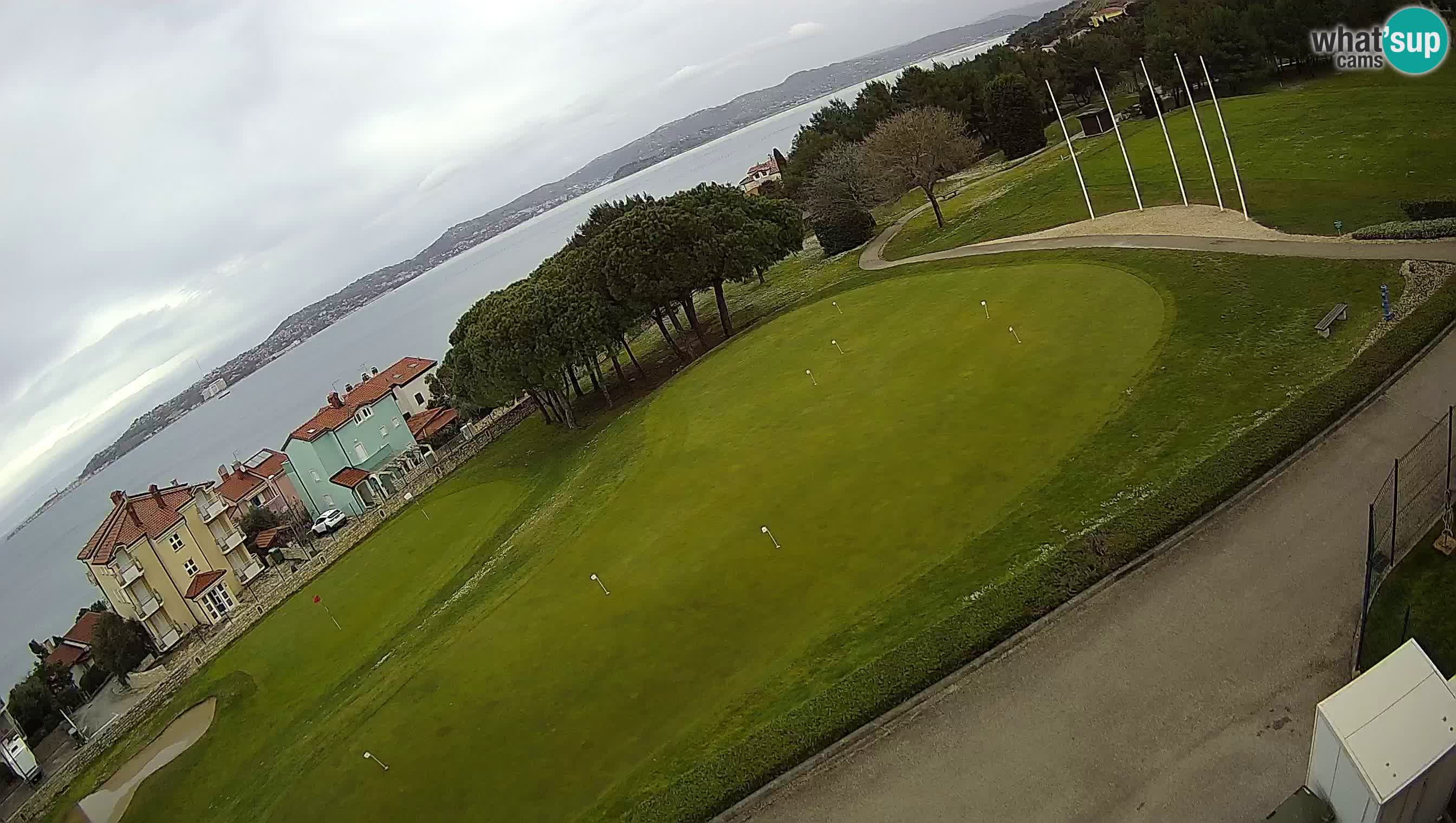 Golf Adriatique Webcam en direct Savudrija – Rezidencija Skiper – Istrie – Croatie