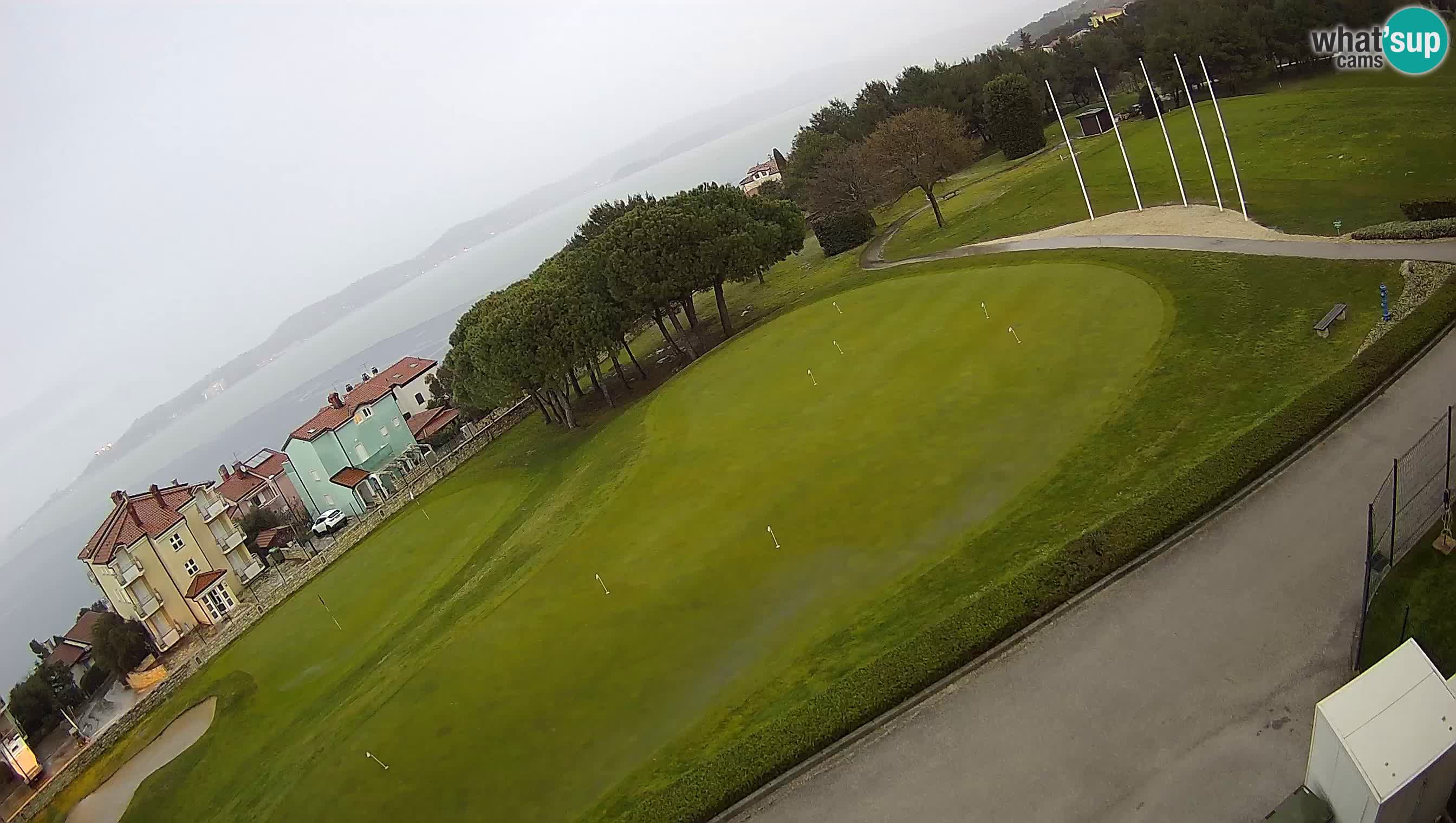 Golf Adriatique Webcam en direct Savudrija – Rezidencija Skiper – Istrie – Croatie