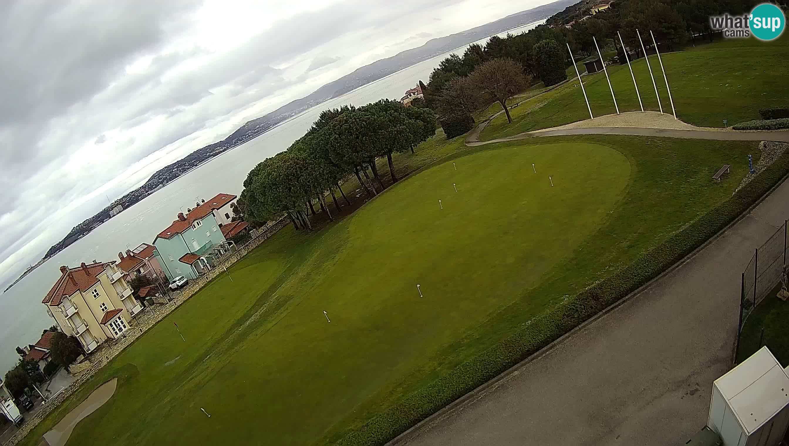 Golf Adriatique Webcam en direct Savudrija – Rezidencija Skiper – Istrie – Croatie