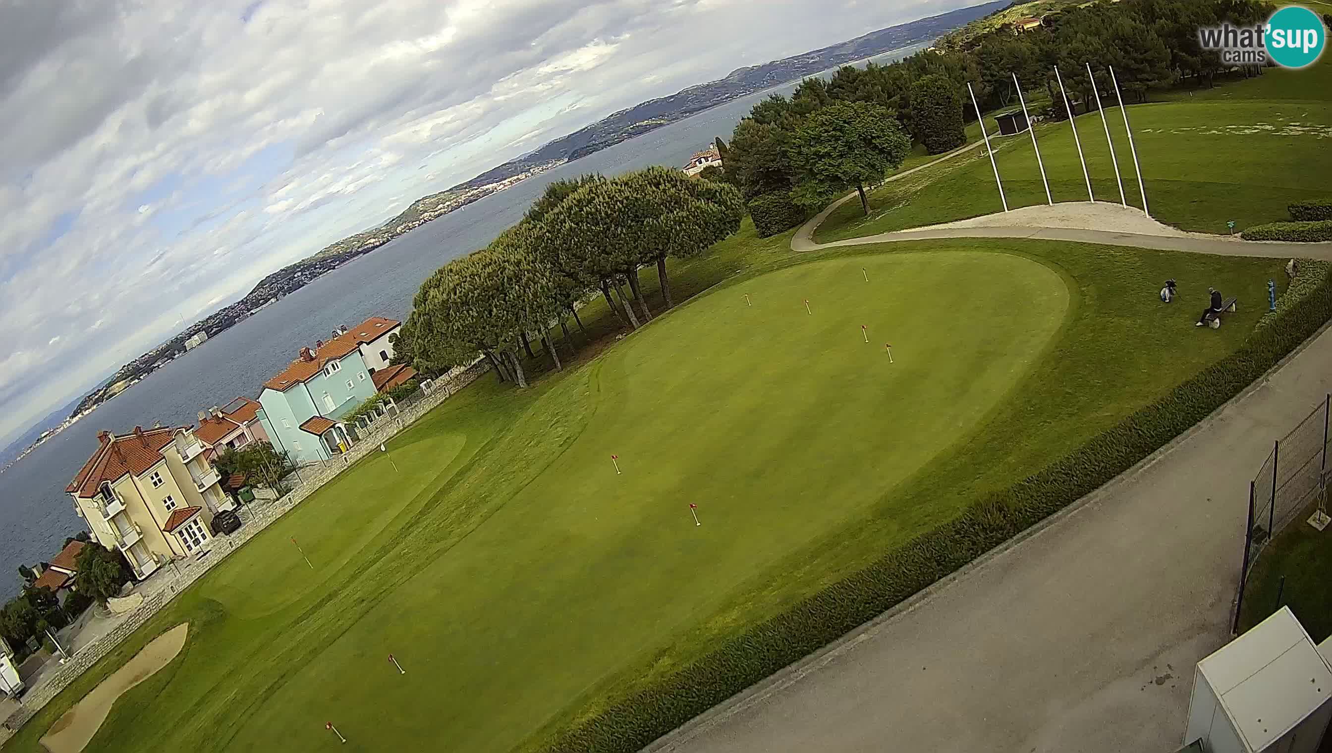 Golf Adriatic Live webcam Savudrija – Rezidencija Skiper – Istria – Croazia