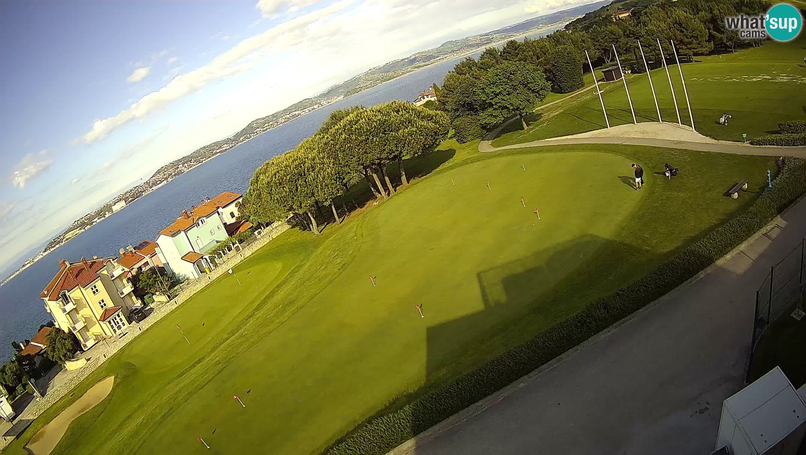 Golf Adriatique Webcam en direct Savudrija – Rezidencija Skiper – Istrie – Croatie