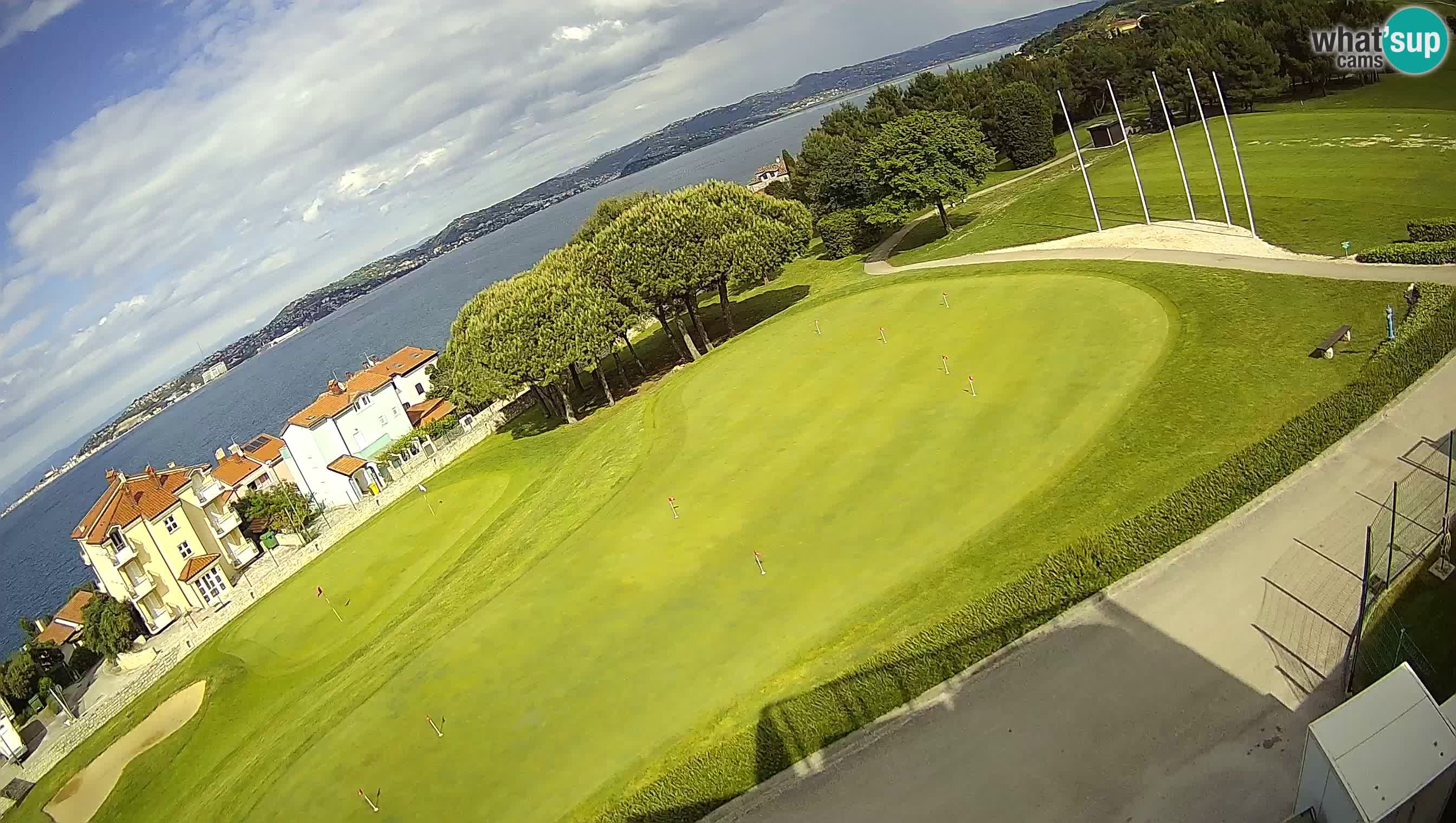 Golf Adriatic Live webcam Savudrija – Rezidencija Skiper – Istria – Croazia