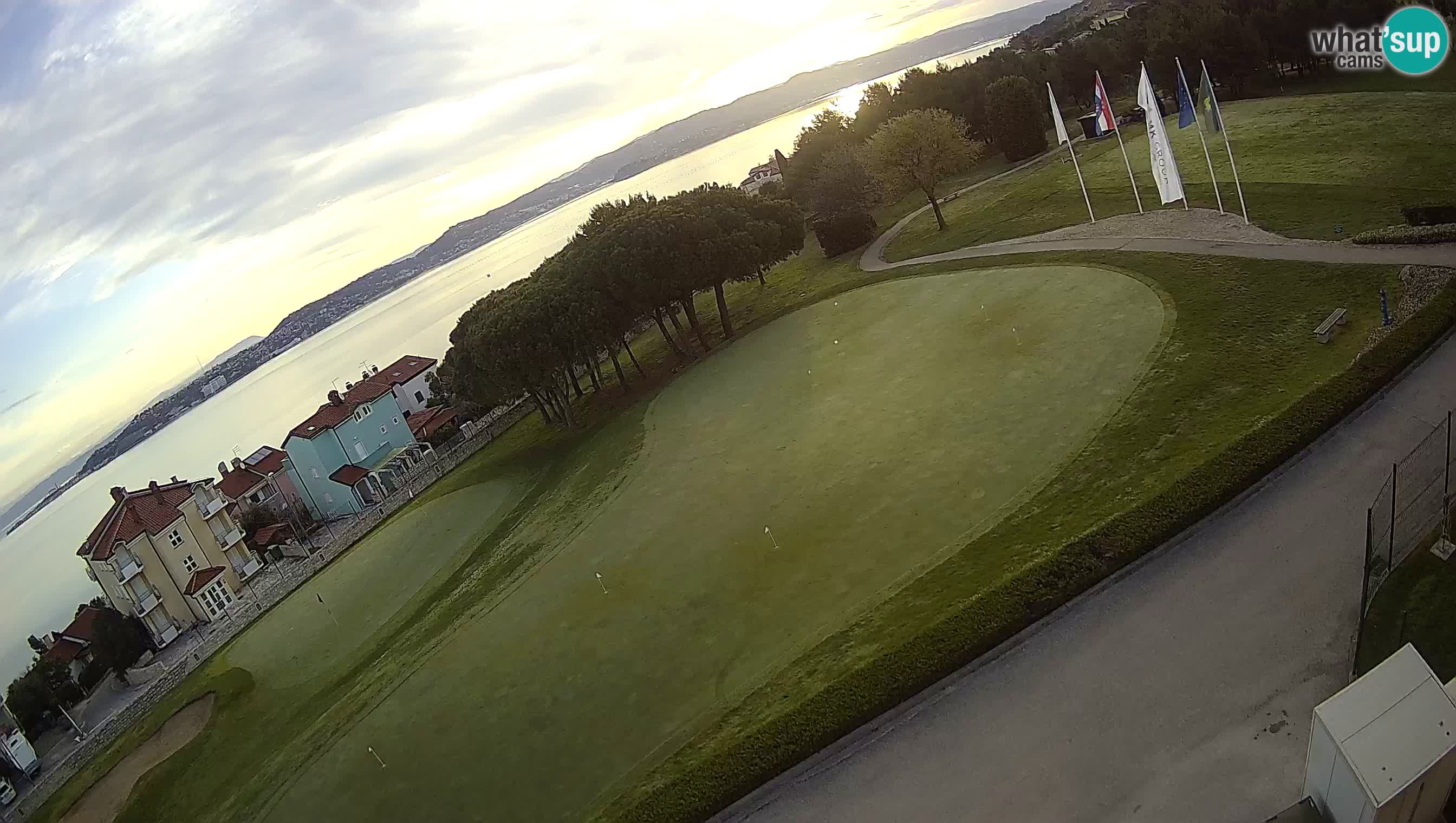 Golf Adriatique Webcam en direct Savudrija – Rezidencija Skiper – Istrie – Croatie