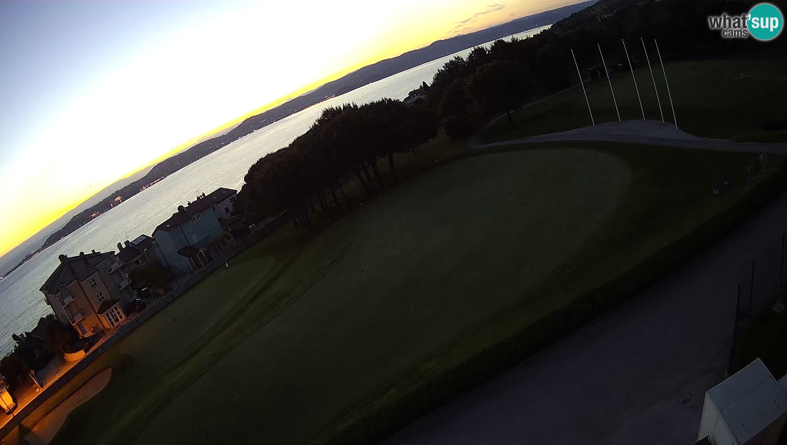 Golf Adriatique Webcam en direct Savudrija – Rezidencija Skiper – Istrie – Croatie