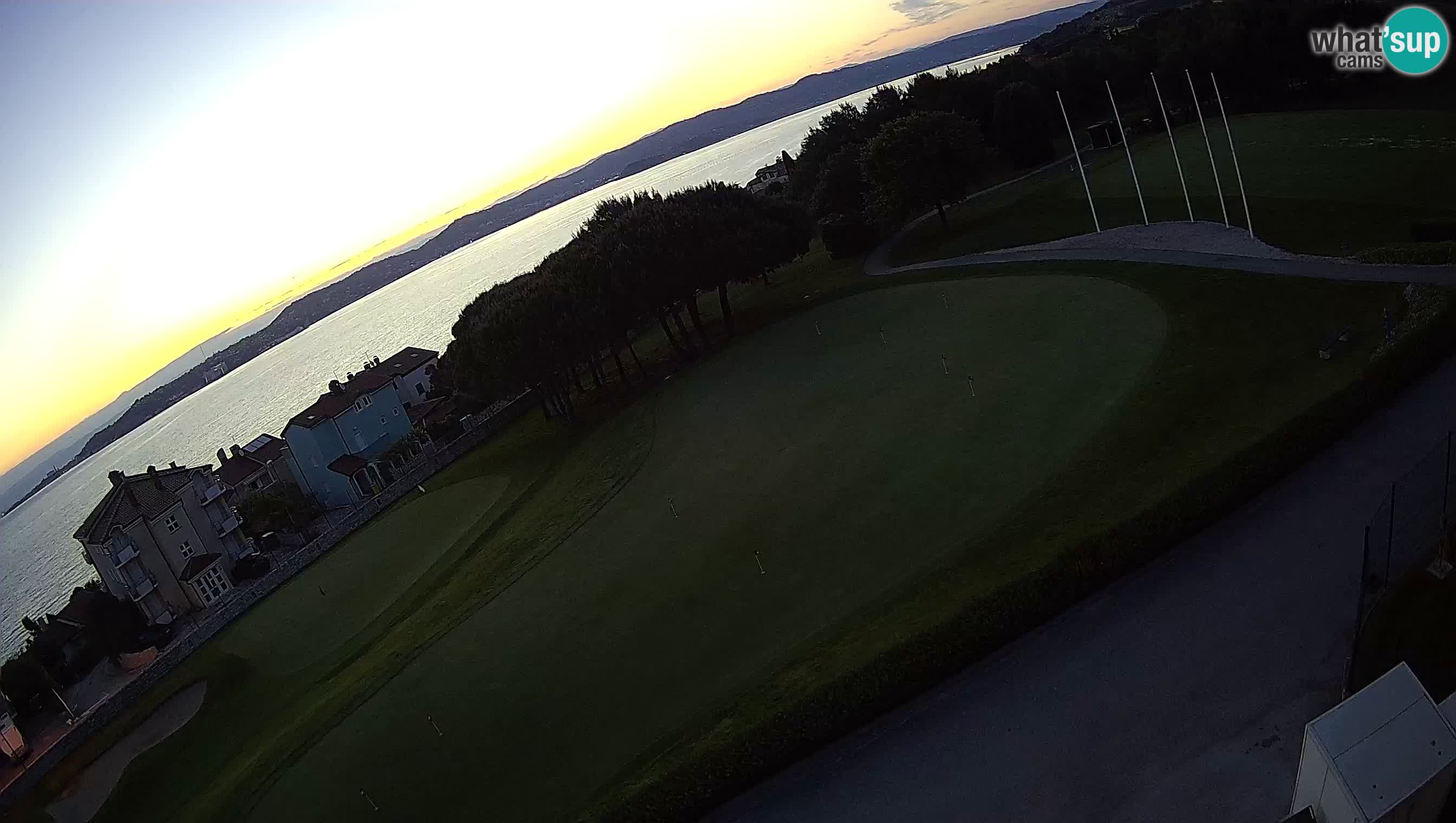 Golf Adriatique Webcam en direct Savudrija – Rezidencija Skiper – Istrie – Croatie