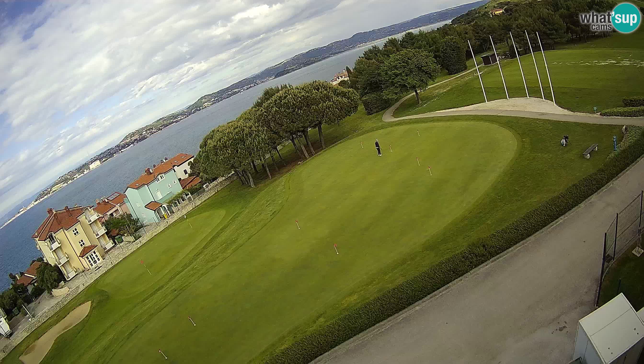 Golf Adriatic Live webcam Savudrija – Rezidencija Skiper – Istria – Croatia