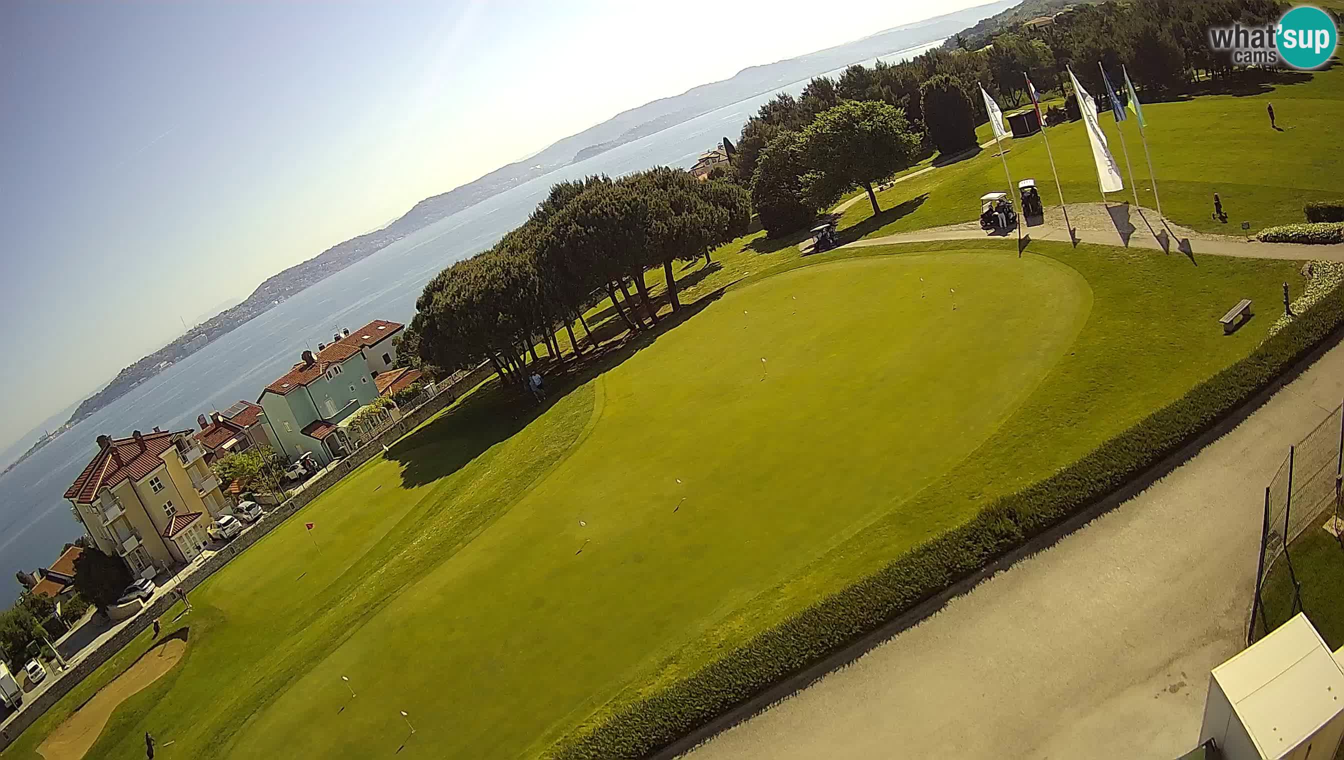 Golf Adriatic Spletna kamera v živo Savudrija – Rezidencija Skiper – Istra – Hrvaška